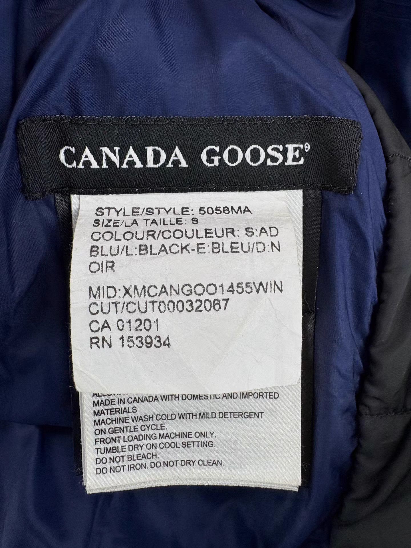 Canada Goose CANADA GOOSE LODGE Logo Down Jacket Size US S / EU 44-46 / 1 - 4 Thumbnail