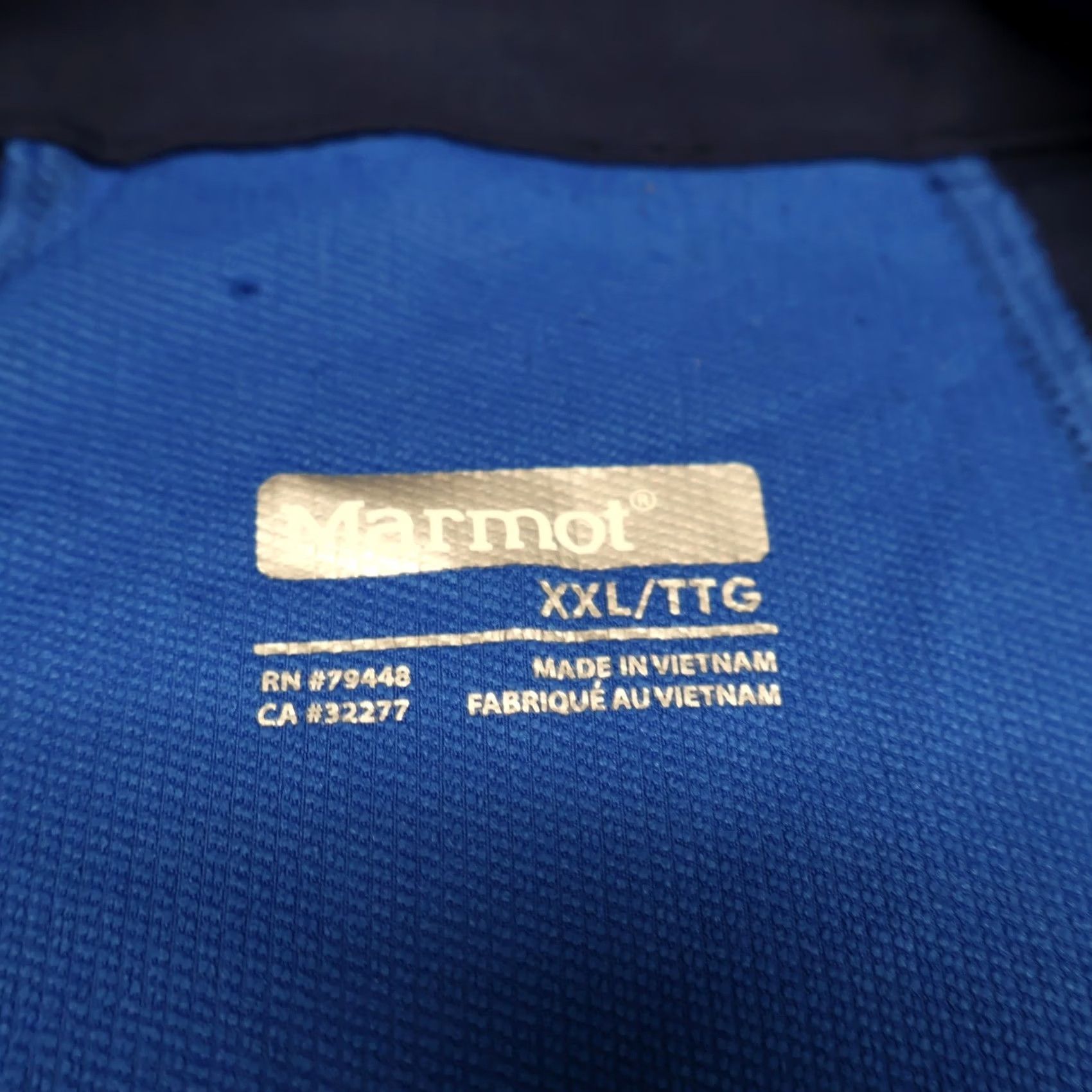 Marmot Marmot Jacket Men 2XL Blue Softshell Zip Windproof Lightweight Sport Outdoor Shirt? Size US XXL / EU 58 / 5 - 6 Thumbnail
