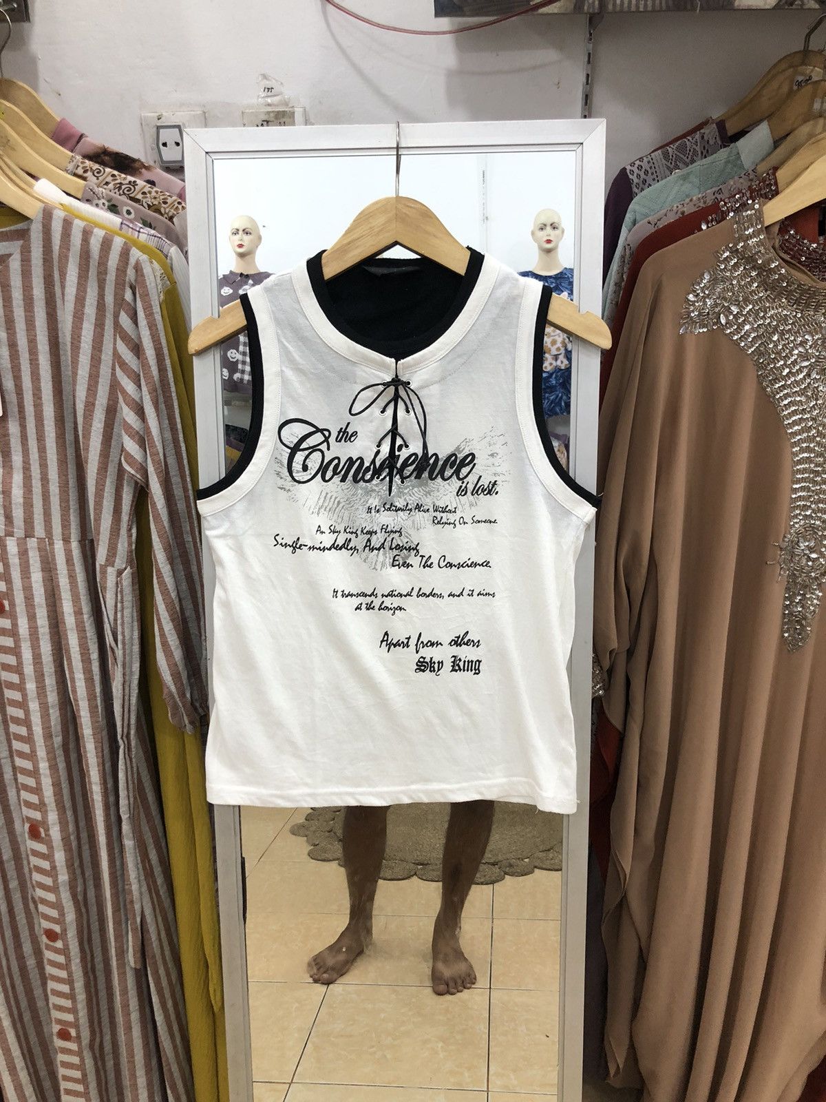 Beauty Beast × KMRii Y2K Beaumere Laceup tanktops Size US S / EU 44-46 / 1 - 1 Thumbnail