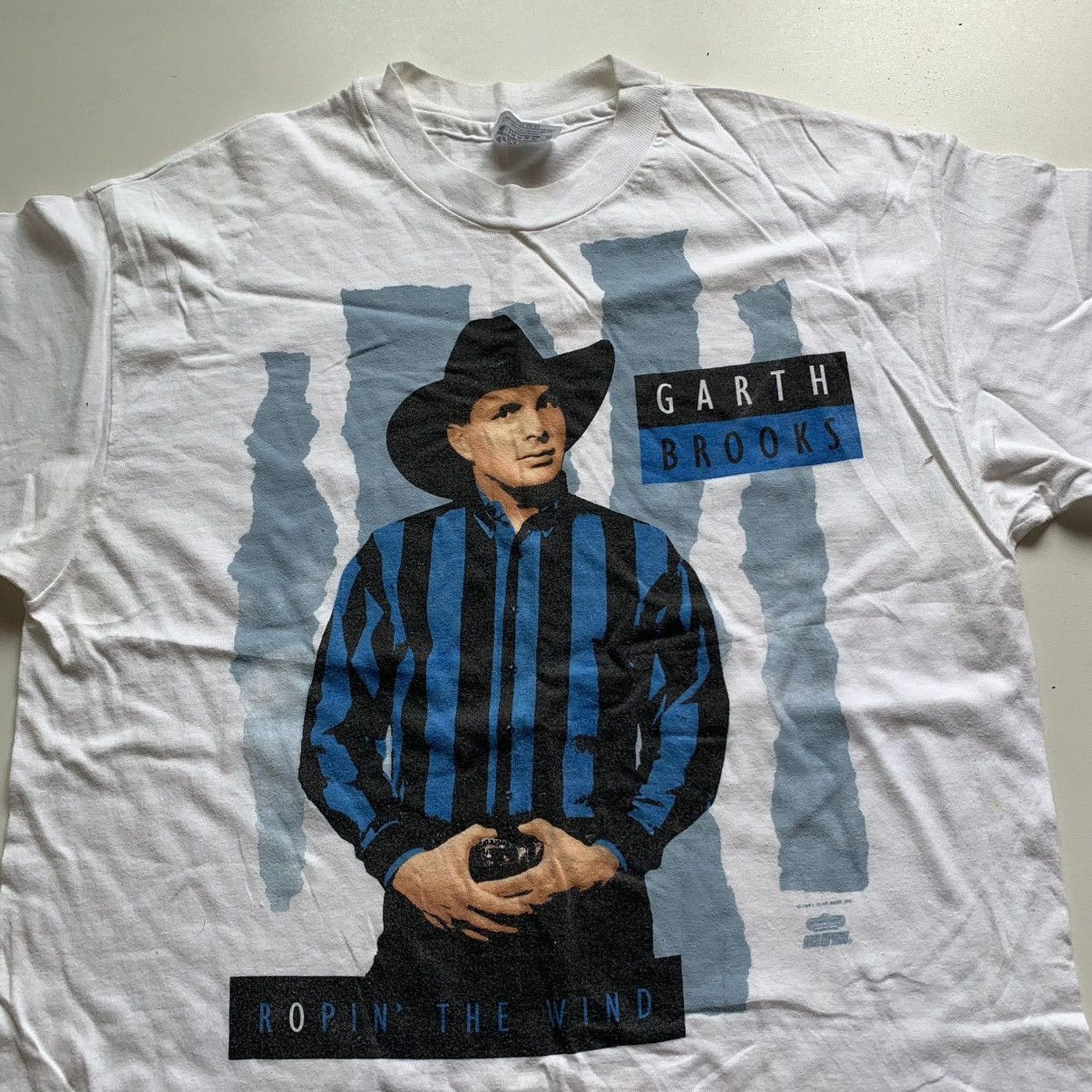 Band Tees Vintage 90s Garth Brooks Country Music Tour T Shirt Large Size US L / EU 52-54 / 3 - 2 Thumbnail