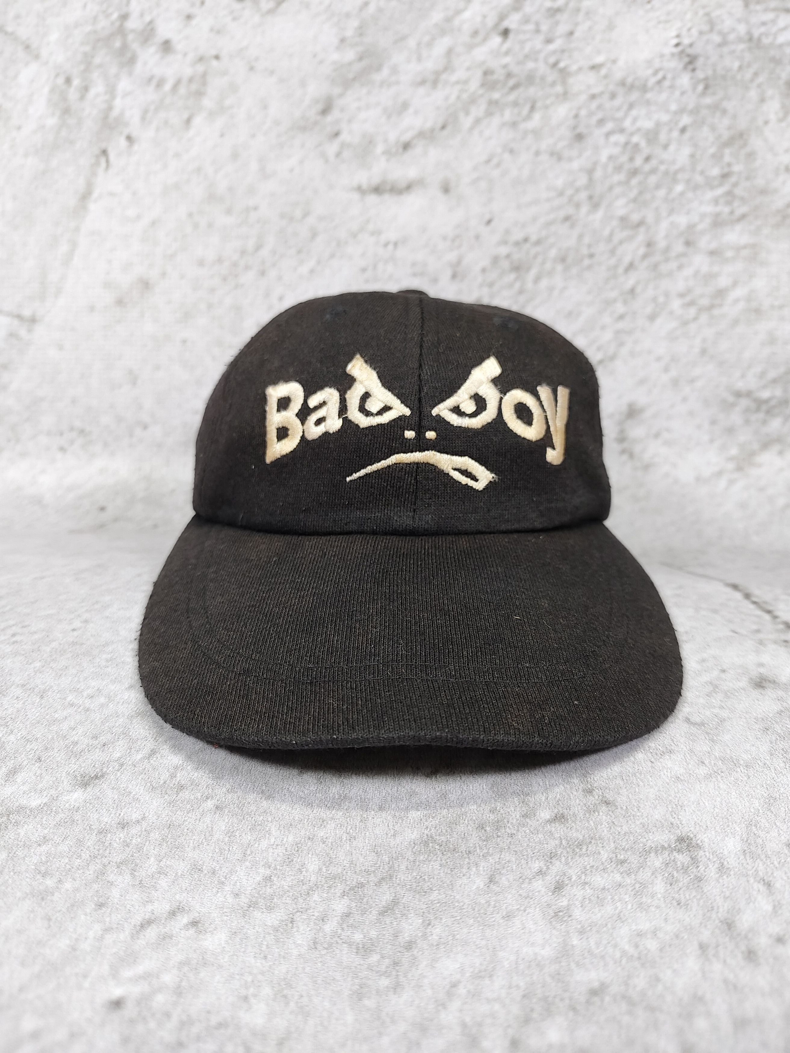 Vintage 90s Bad Boy-Y2K Streetwear Angry Eyes Embroidered Logo Cap Size ONE SIZE - 3 Thumbnail