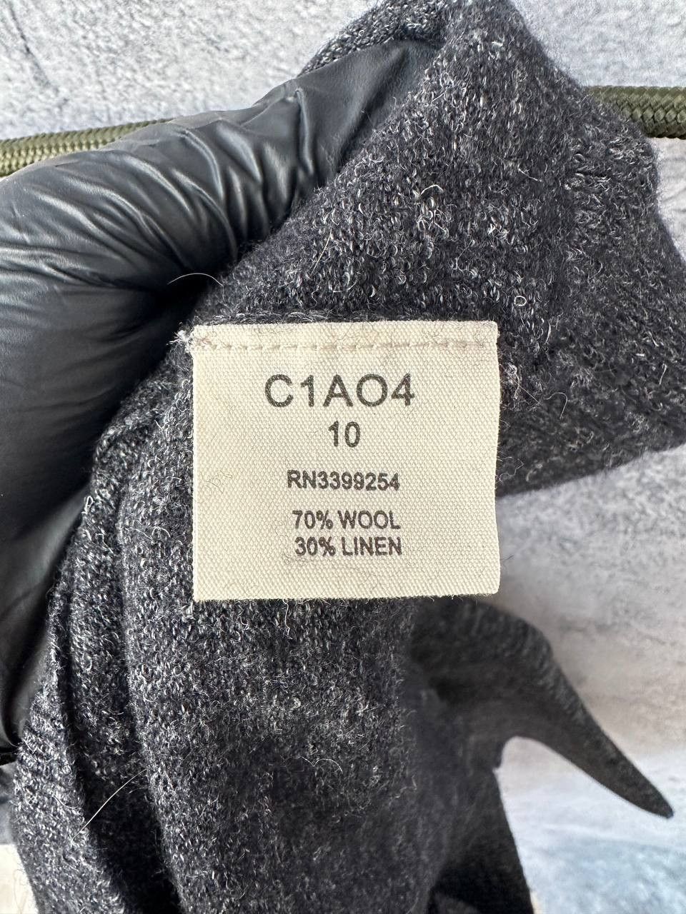 Other TOAST Wool/Linen Turtleneck Dress Dark Charcoal Short Sleeve Size M / US 6-8 / IT 42-44 - 10 Thumbnail