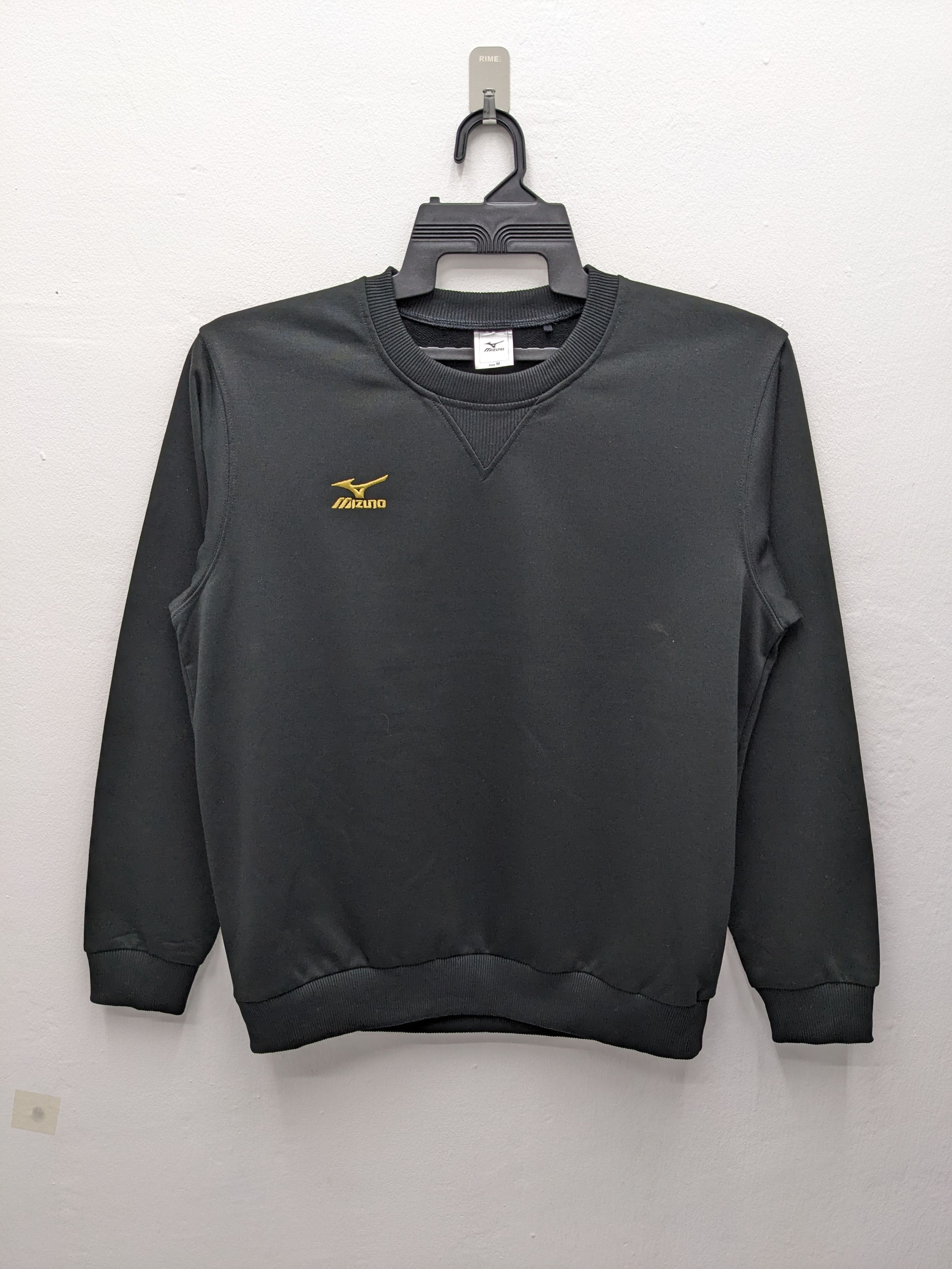 Japanese Brand × Mizuno JAPANESE MIZUNO BLACK GOLD LOGO SWEATSHIRT Size US M / EU 48-50 / 2 - 2 Thumbnail