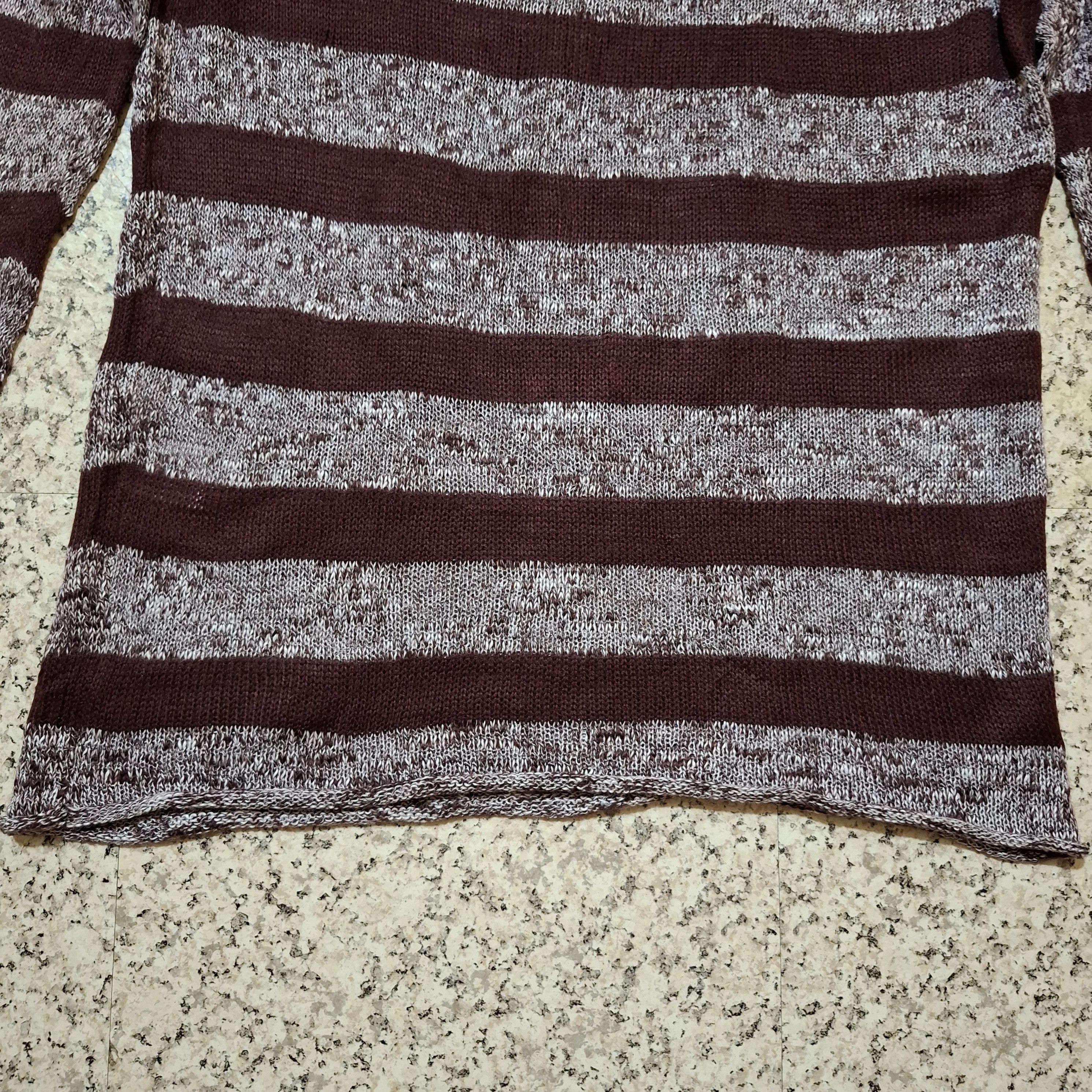 semanticdesign Semantic Design Japan Striped Grunge Knit Sweater Size US M / EU 48-50 / 2 - 13 Thumbnail