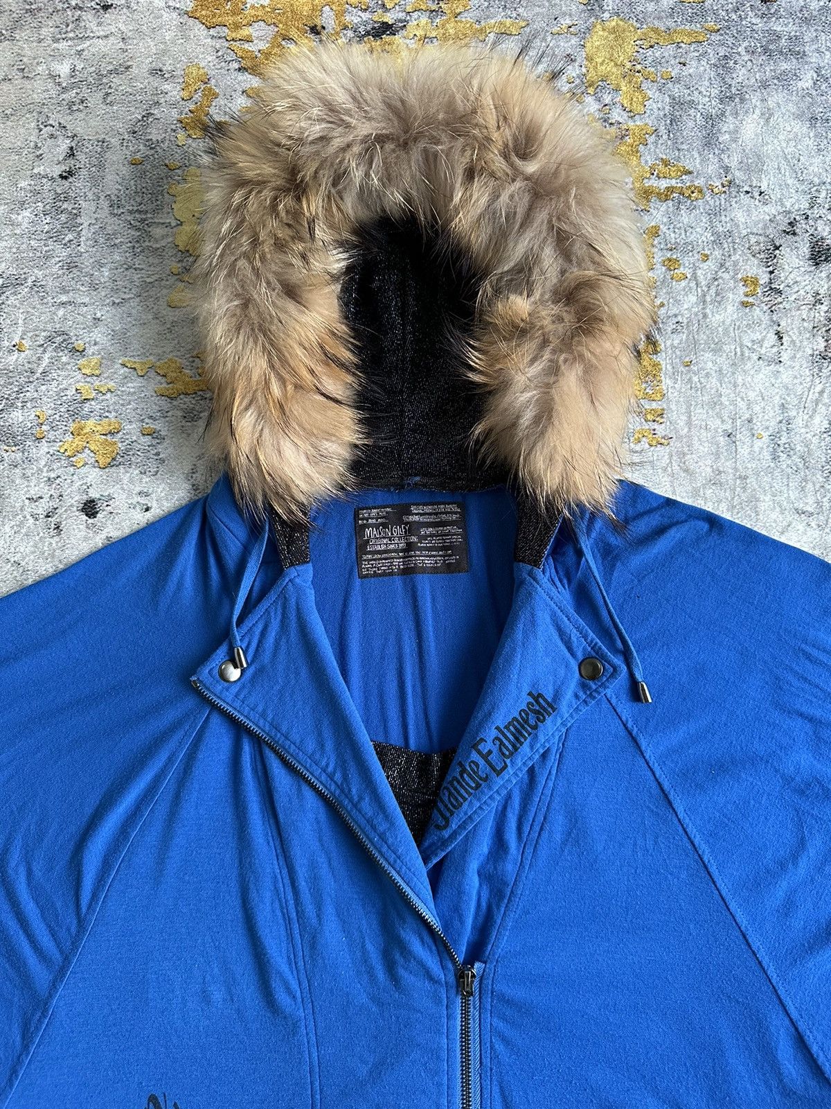 20471120 MAISON GILFY BIG SIZE FUR ZIP HOODIE ARCHIVE LGB STYLE Size XXL / US 16-18 / IT 52-54 - 3 Thumbnail