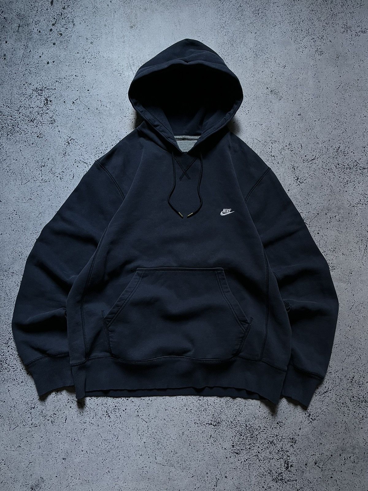 Nike Vintage Nike Boxy Hoodie Drill Swoosh Logo Y2K USA Size US L / EU 52-54 / 3 - 1 Thumbnail