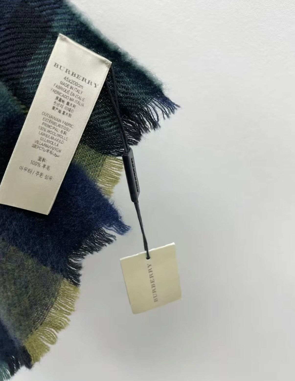 Burberry BURBERRY Wool Scarf J30 Size ONE SIZE - 5 Thumbnail