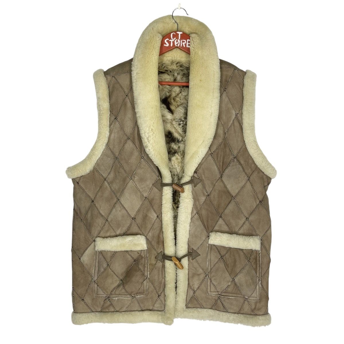 Other Sheepskin Vest Jacket Size US M / EU 48-50 / 2 - 1 Thumbnail