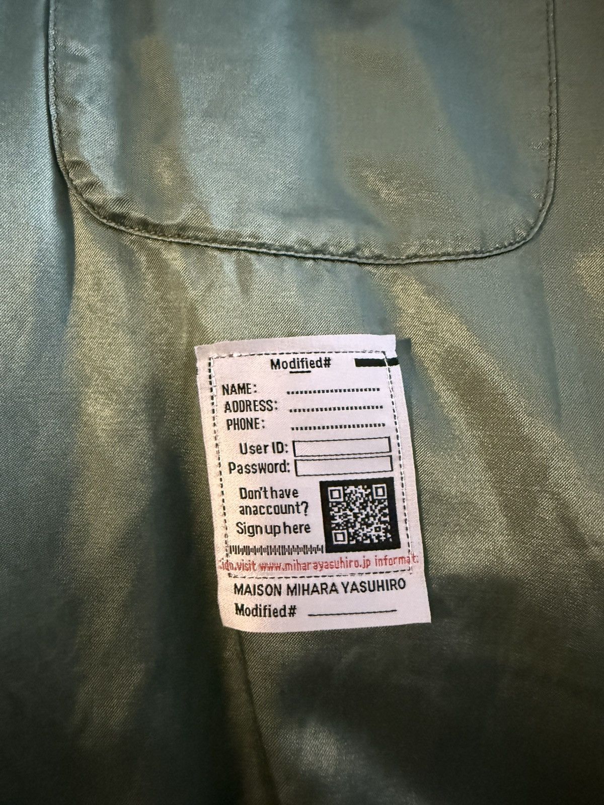 Maison MIHARA YASUHIRO Maison Mihara Yasuhiro Double layered short sleeve shirt Size US S / EU 44-46 / 1 - 3 Thumbnail