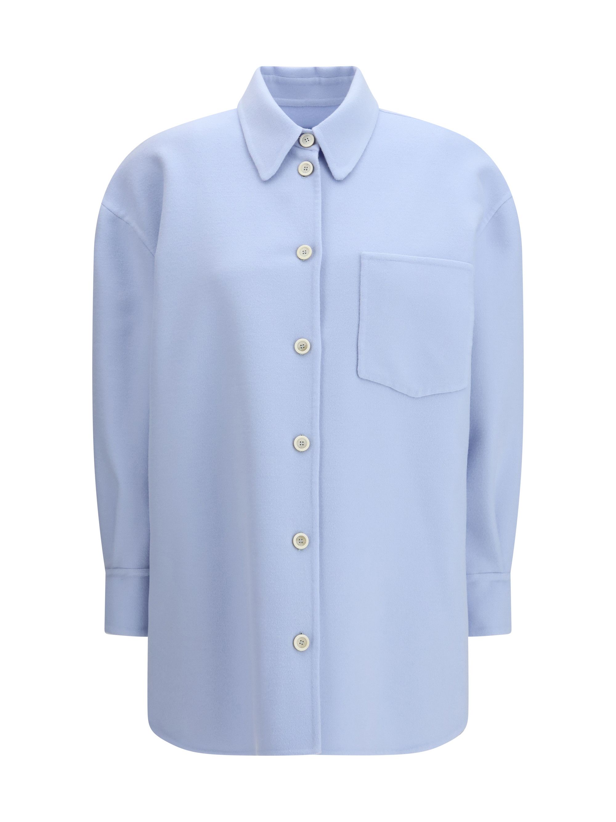 Fabiana Filippi Long Shirt in double wool Size M / US 6-8 / IT 42-44 - 1 Thumbnail
