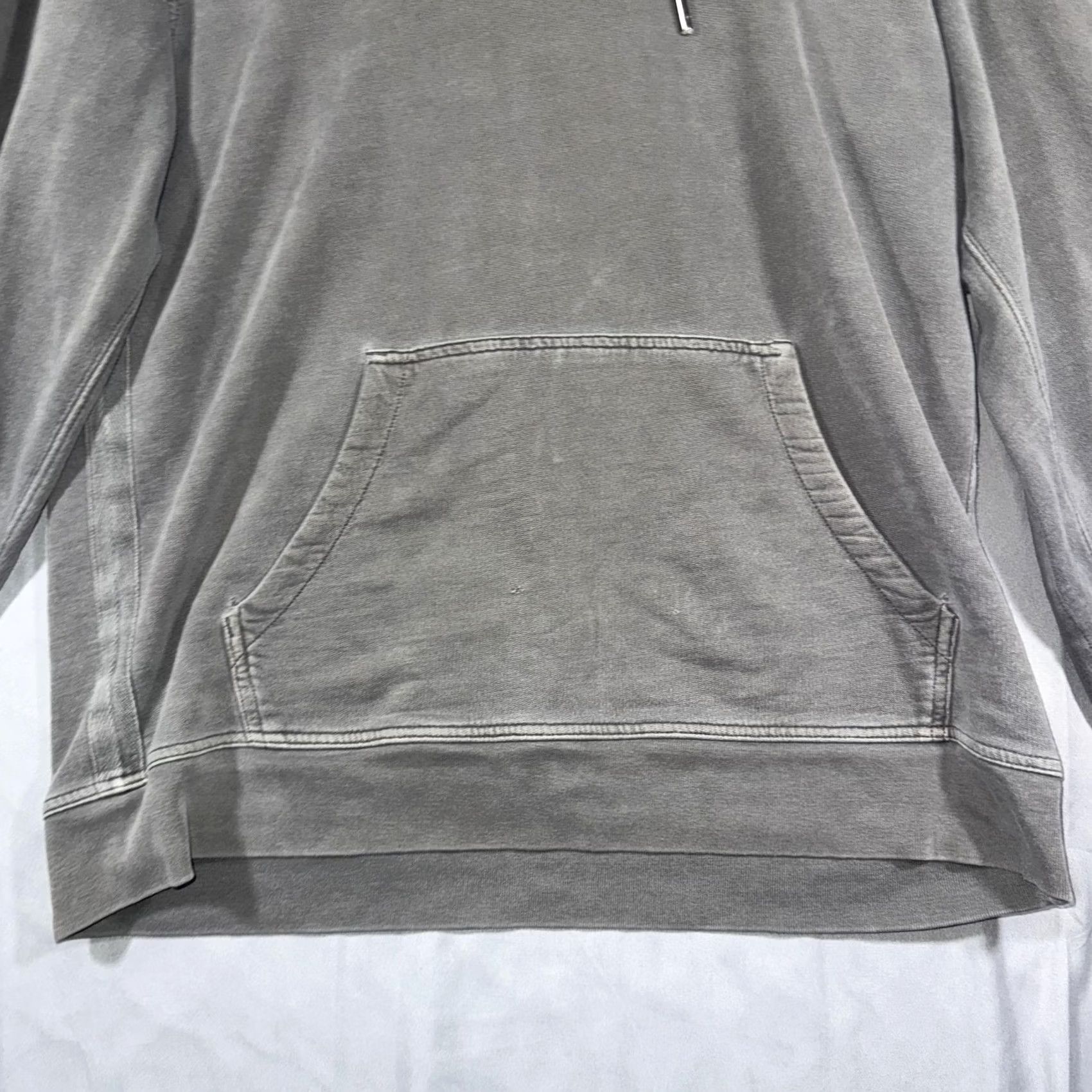 Buck Mason Buck Mason Sweatshirt Hoodie Mens Medium Gray Pullover Washed Cotton Pocket Size US M / EU 48-50 / 2 - 6 Thumbnail