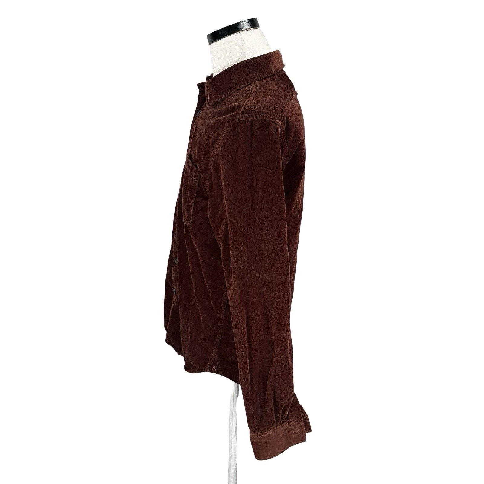 Other Todd Snyder Velvet Shirt Men’s Medium Brown Chest Pockets Size US M / EU 48-50 / 2 - 4 Thumbnail