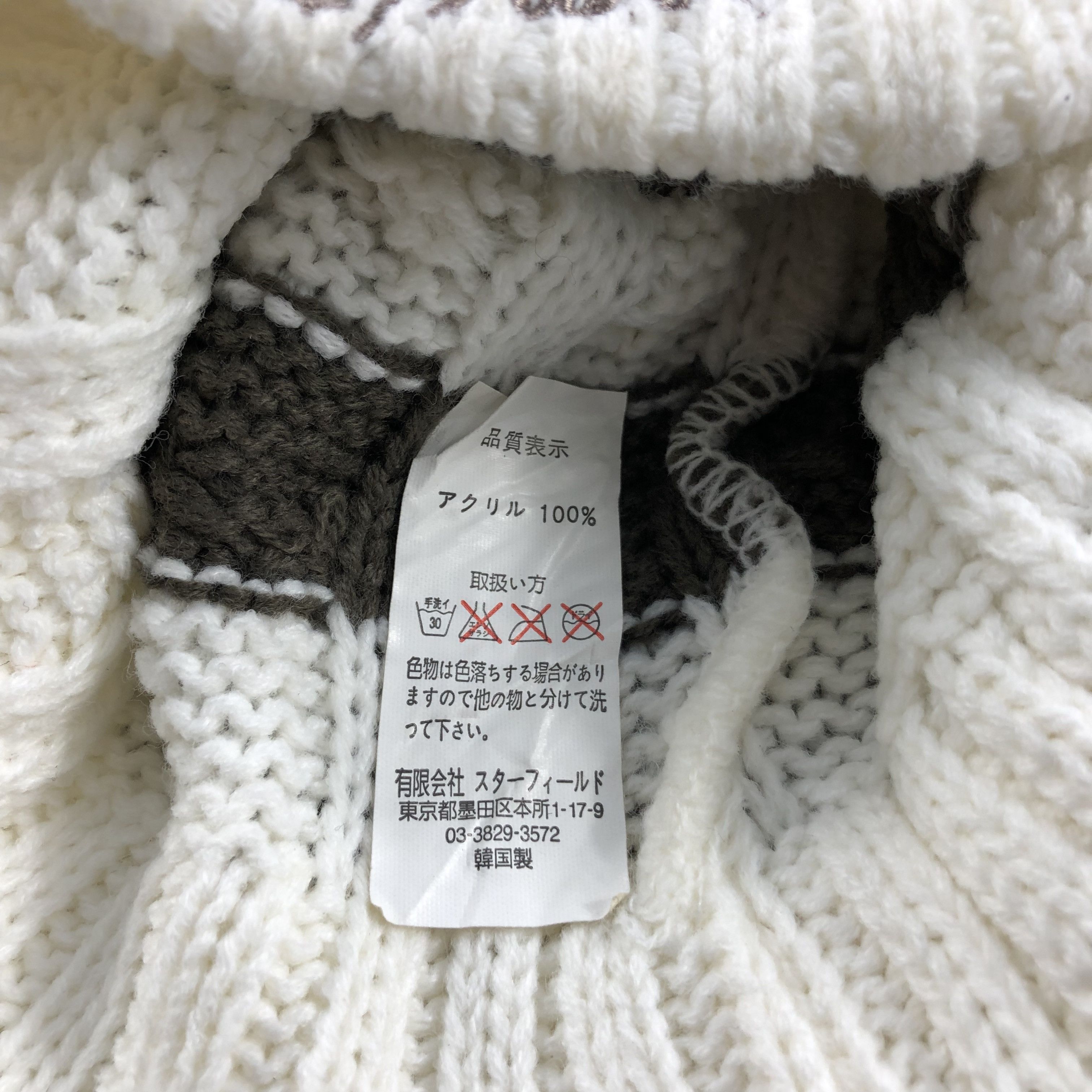 Vintage The Round Trip With Sete Beanie Snowcap Snow Hat B401 Size ONE SIZE - 8 Thumbnail