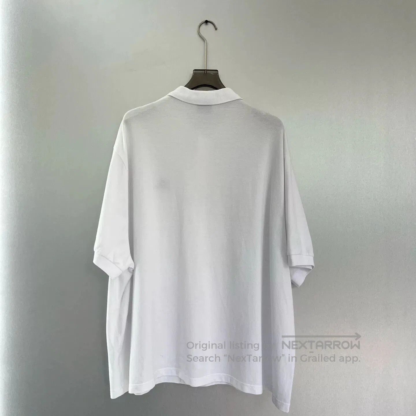 Balenciaga Balenciaga Embroidered Logo Loose Polo. Size US L / EU 52-54 / 3 - 2 Thumbnail