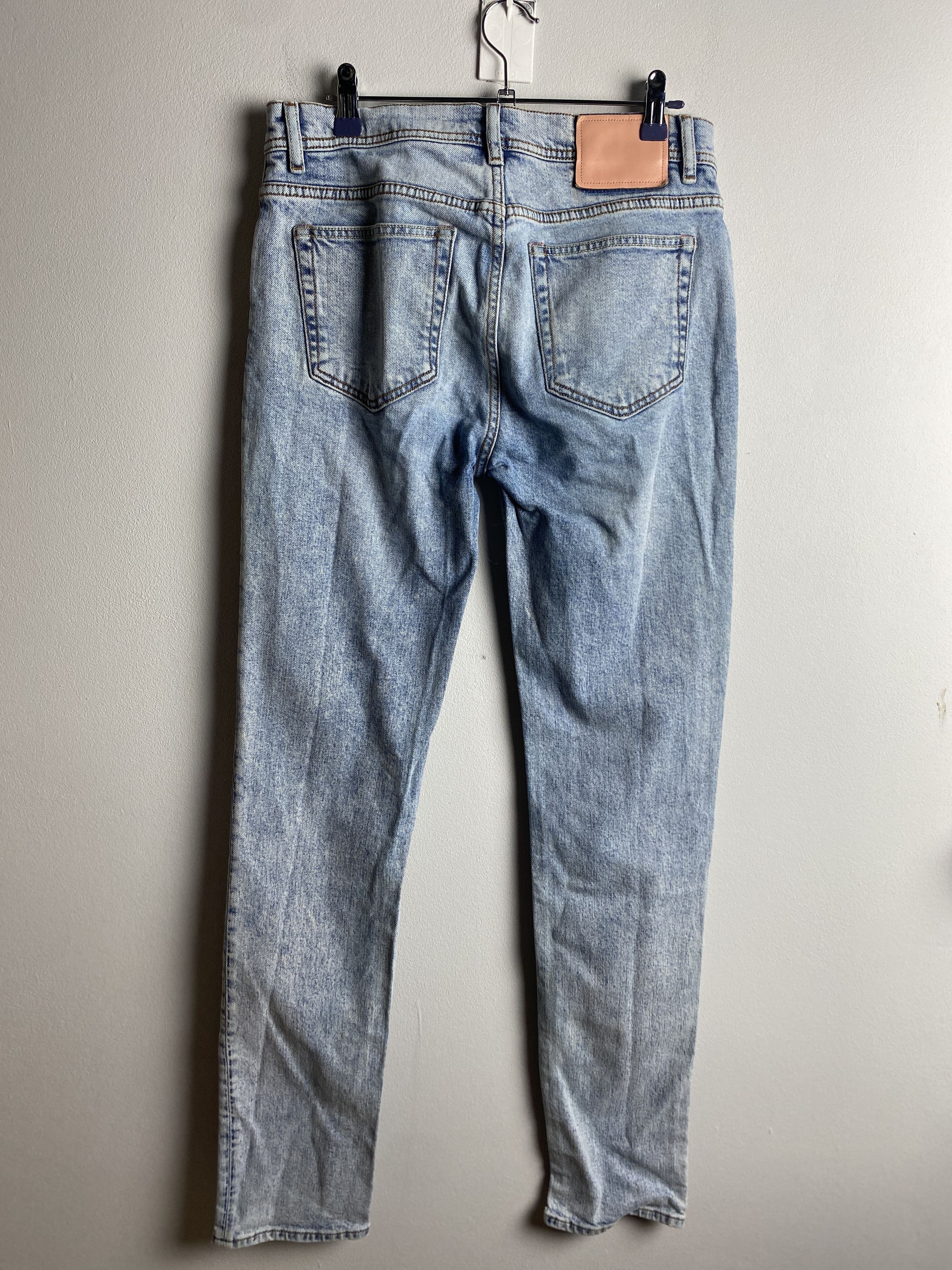 Acne Studios Acne Studios Bla Konst North Marble Wash denim jeans pants Size US 31 - 1 Thumbnail