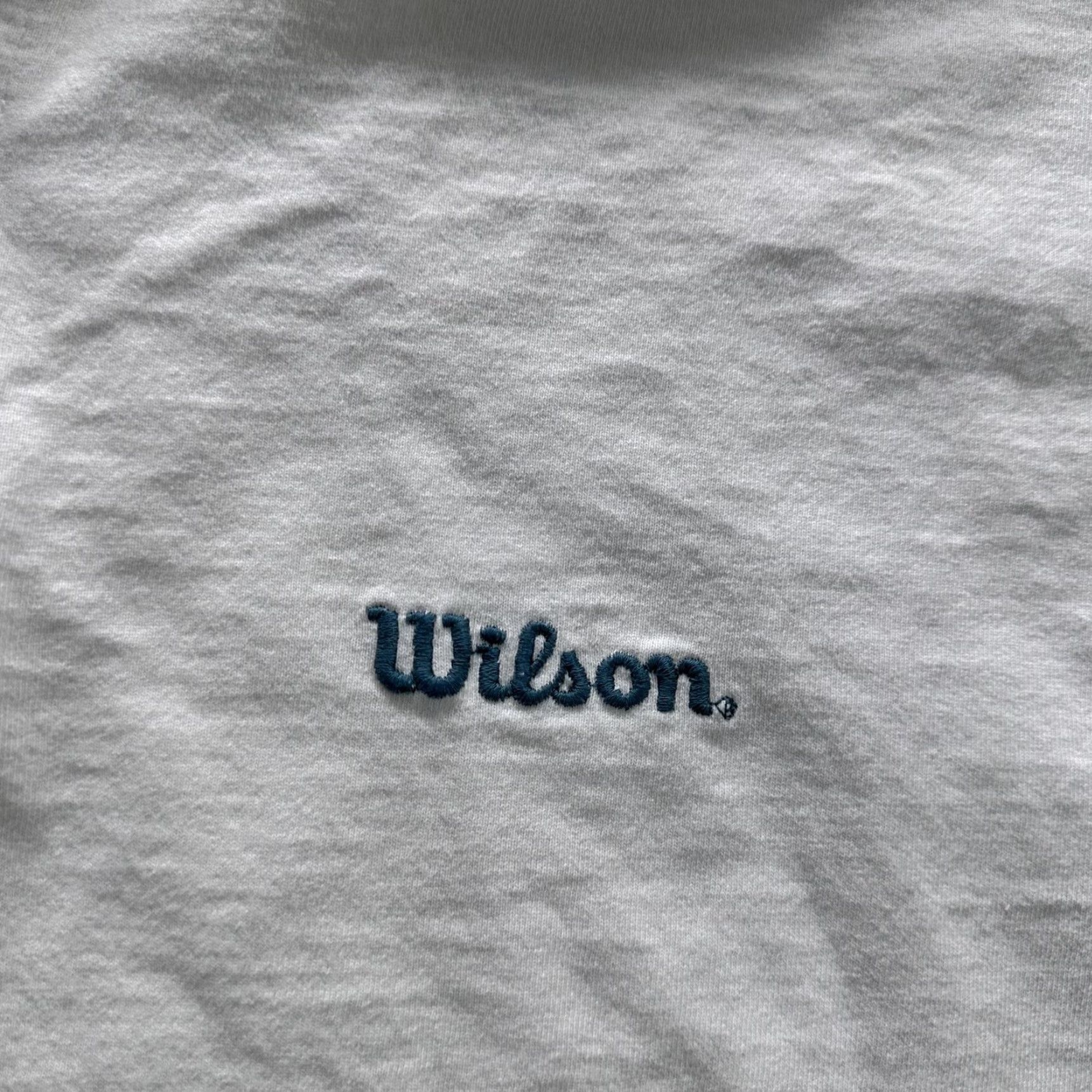 Wilson VINTAGE Wilson Polo Shirt Mens 2XL White Embroidered Logo 90s Tennis Golf Casual Short Sleeve Shirt Mens Size US XXL / EU 58 / 5 - 3 Thumbnail