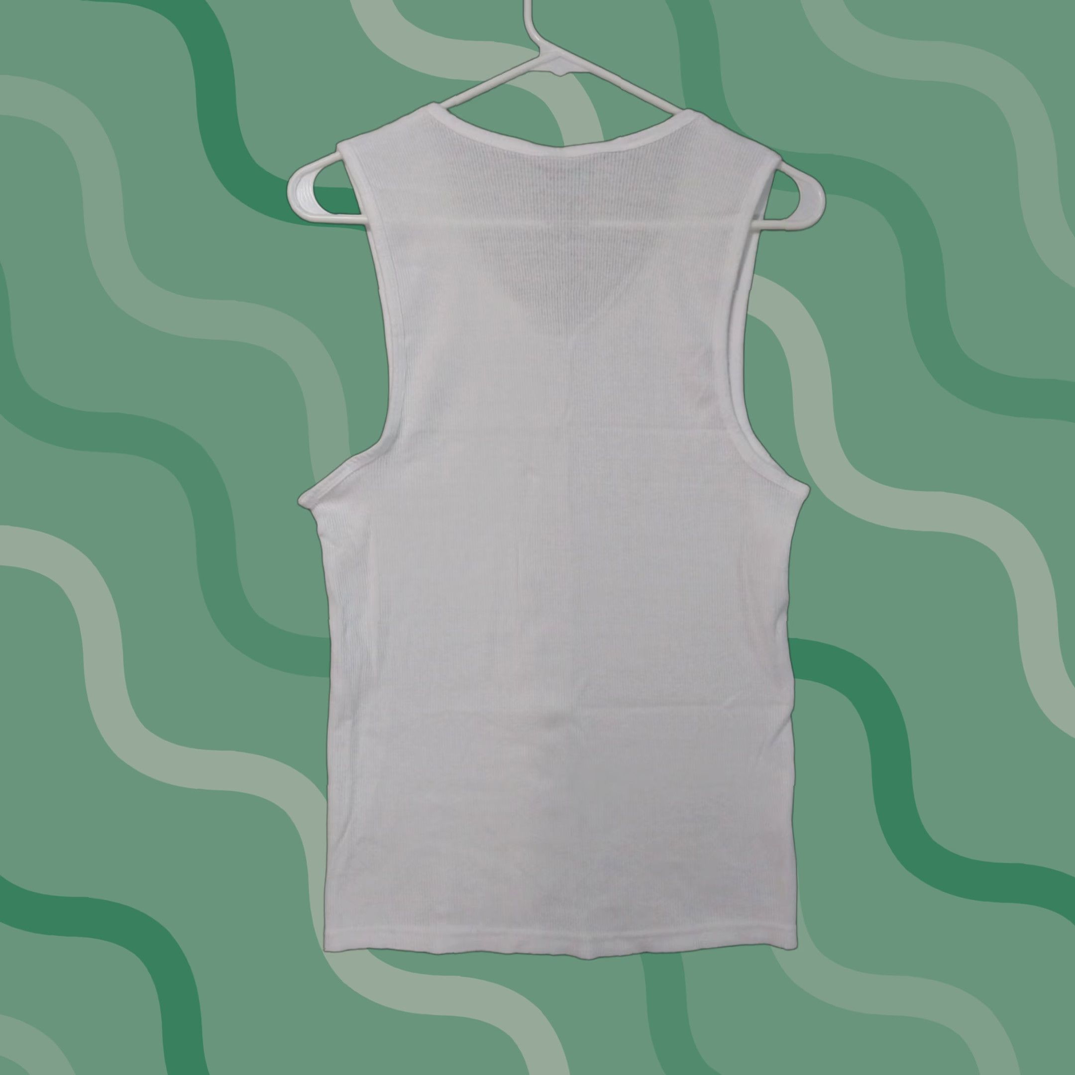 True Religion True Religion Tank Top Womens XL White Sleeveless Cotton Casual Stretch Size XL / US 12-14 / IT 48-50 - 1 Thumbnail