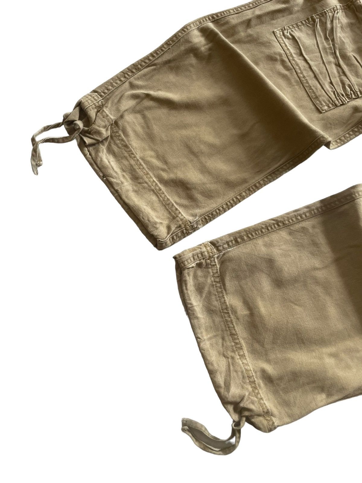 Japanese Brand × Junya Watanabe Junyawatanabe Dolce Gabanna Style Distressed Baggy Cargos Size US 32 / EU 48 - 18 Thumbnail