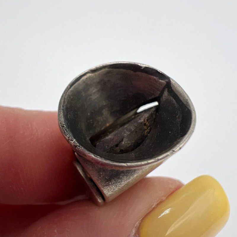 Vintage Vintage 800 Silver Cigar Cutter Pendant Smoking Tool Size ONE SIZE - 4 Thumbnail