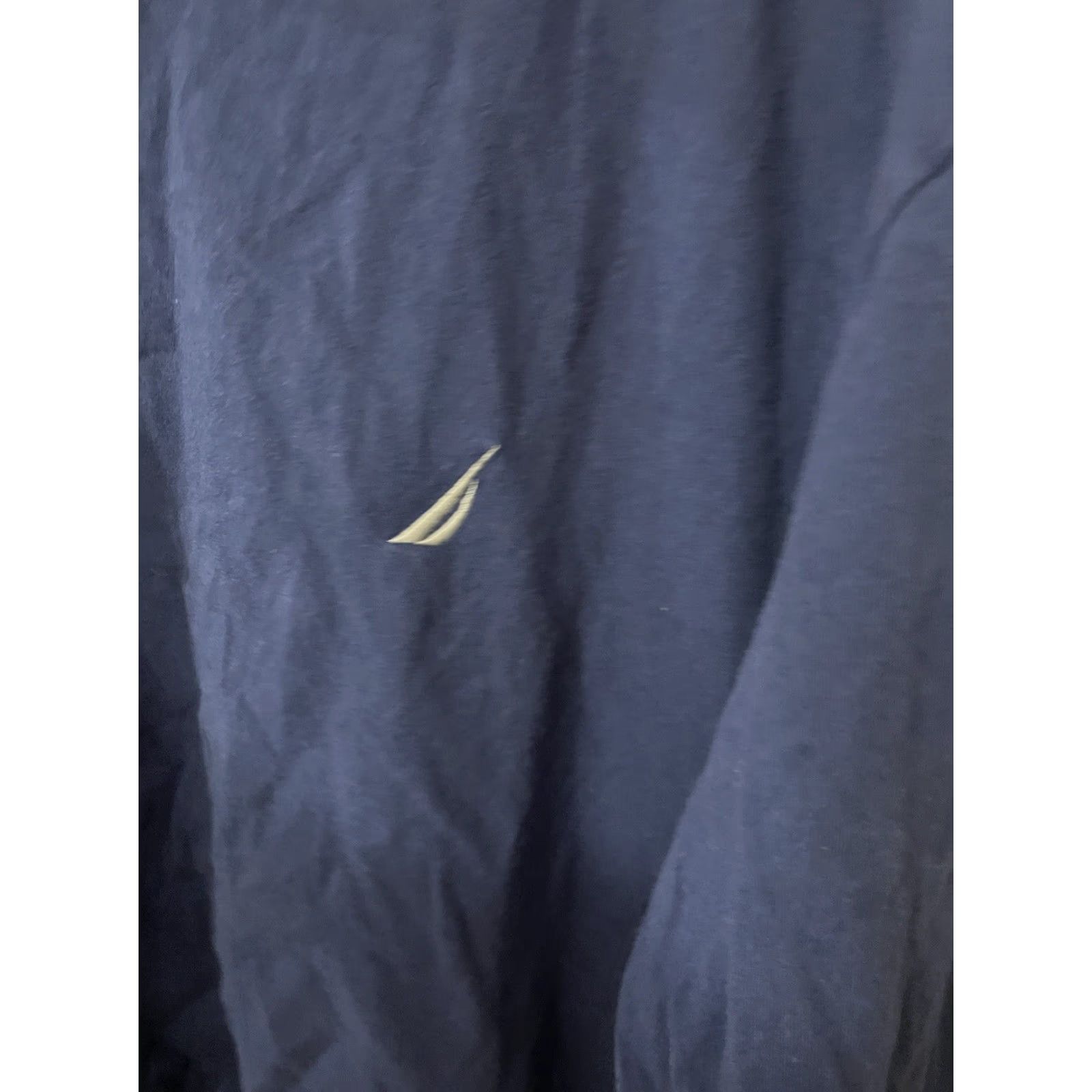 Nautica VINTAGE Nautica Shirt Mens Long Sleeve Solid Blue L Adult Regular Size Blue Embroidered Logo 90s Concert Classic Theme Mens Size US L / EU 52-54 / 3 - 4 Thumbnail