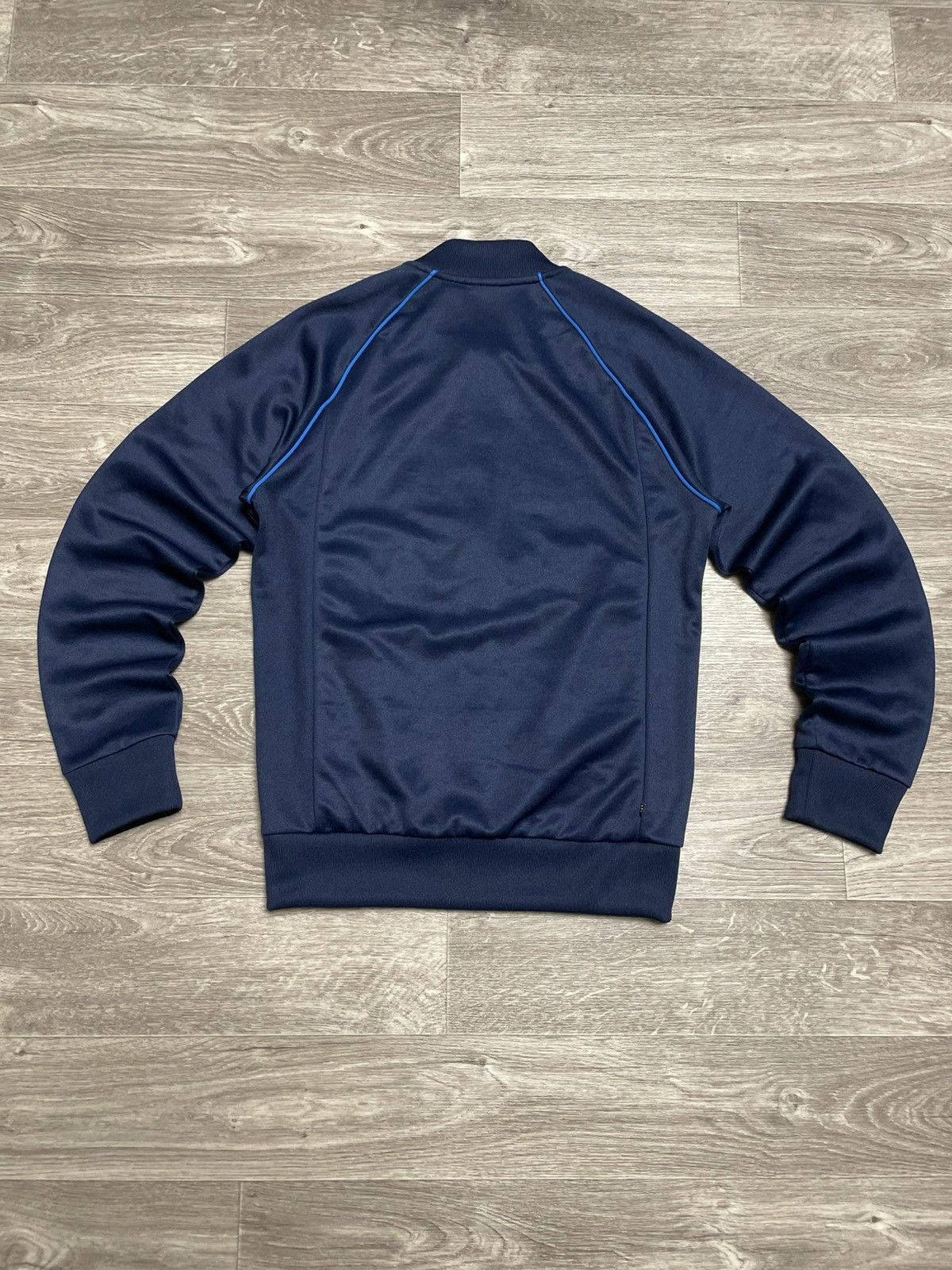 Adidas Vintage Adidas Fire Bird 3 Stripes Blue Track Jacket Y2K Size US S / EU 44-46 / 1 - 12 Thumbnail