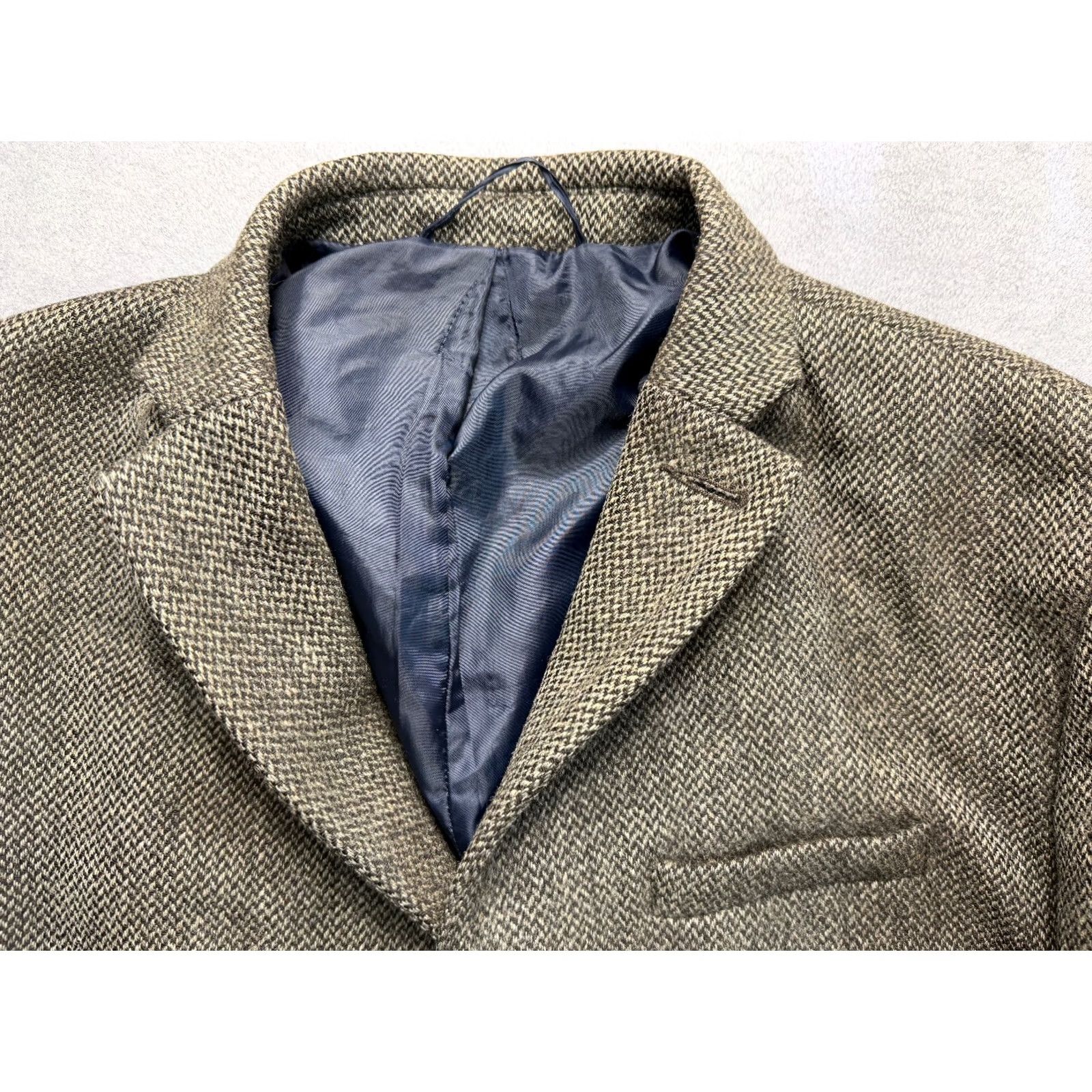 NEXT Next Wool Coat Mens size L Coat Wool gray/green Overcoat NEXT Shirt Mens L Size US L / EU 52-54 / 3 - 7 Thumbnail