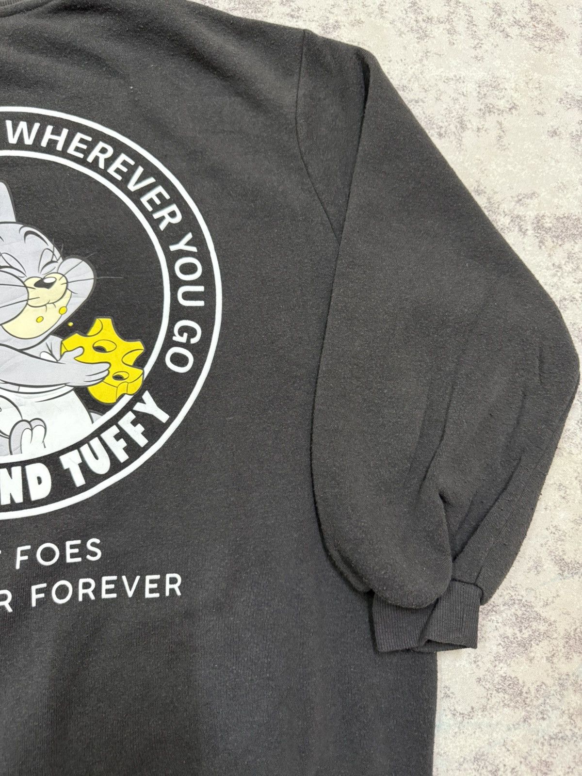 Cartoon Network Tom Jerry and Tuffy Cartoon Network Backhit Sweatshirt Size US XL / EU 56 / 4 - 13 Thumbnail