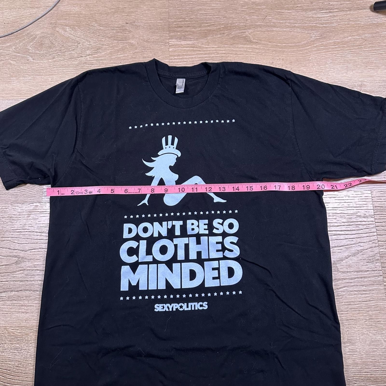 American Apparel American Apparel Men T-Shirt Large Black Don't Be So Clothes Size US L / EU 52-54 / 3 - 5 Thumbnail