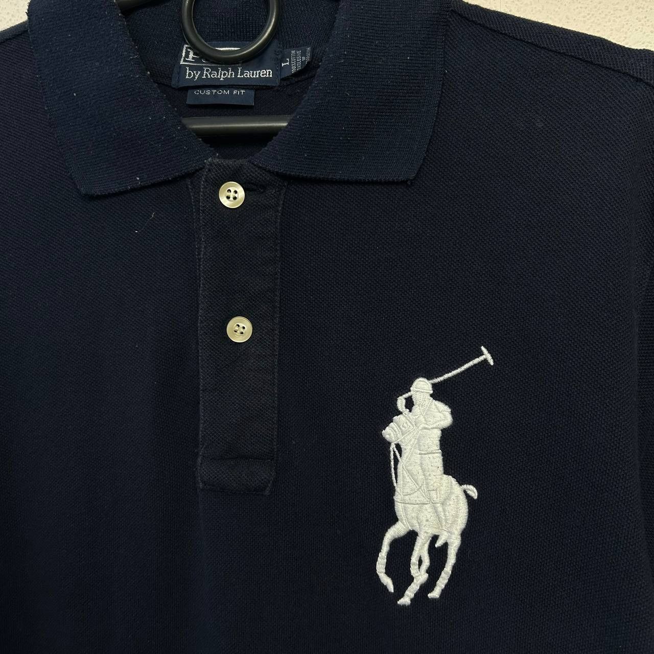Polo Ralph Lauren Vintage Polo Ralph Lauren Big Pony number 3 y2k opim polo Size US L / EU 52-54 / 3 - 3 Thumbnail
