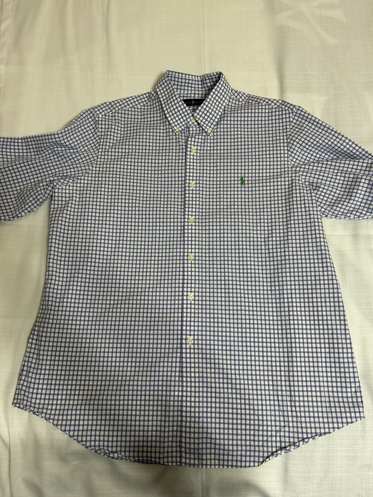 Polo Ralph Lauren Polo Ralph Lauren Purple Long Sleeve Shirt Sz XL - Pre Owned Size US XL / EU 56 / 4 - 4 Thumbnail