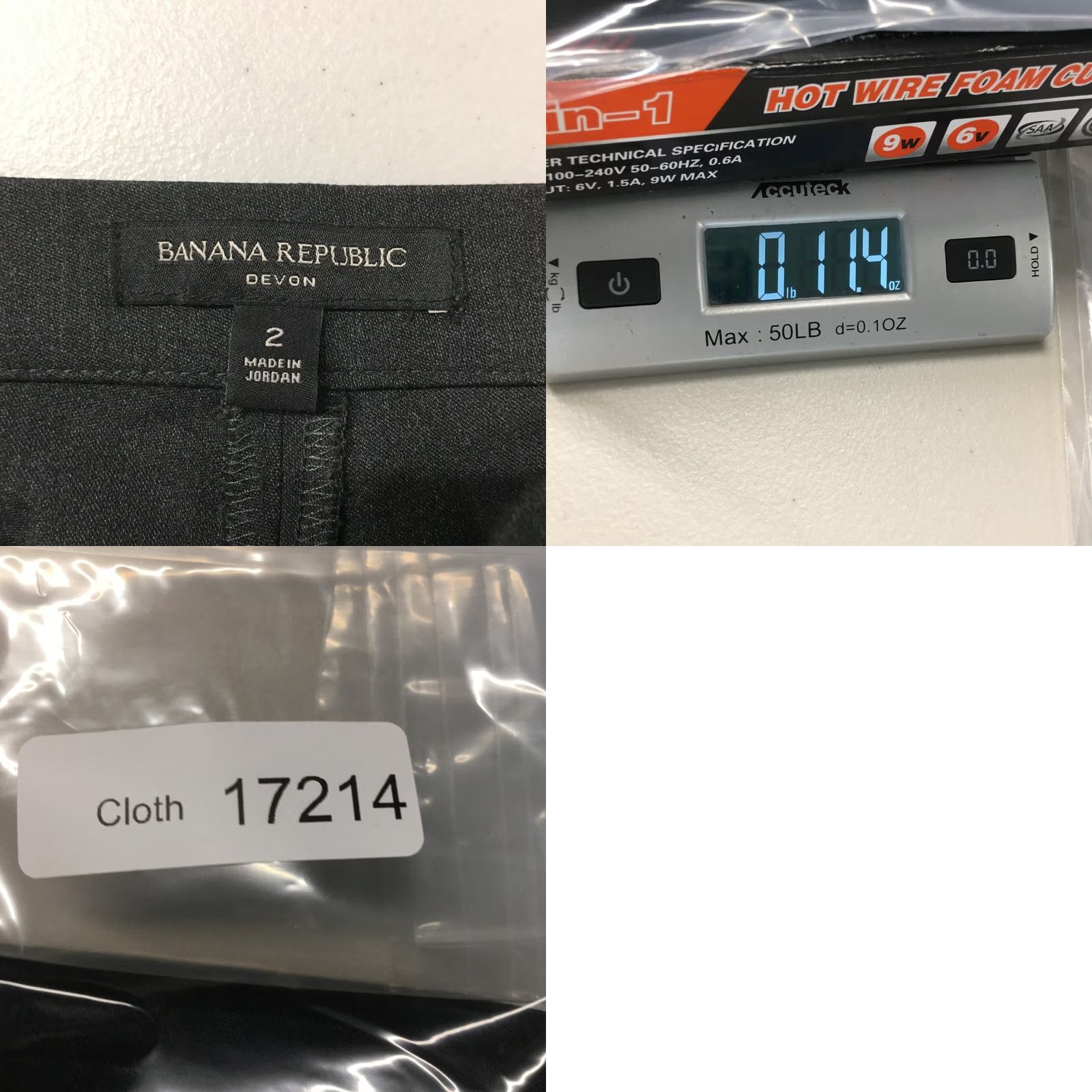 Banana Republic Banana Republic Dress Pants Womens 2 Gray Mid Rise Zip Skinny Flat Front Dress Pants Women Zip Mid Rise Gray Banana Republic Dress Pants Women 2 Size 26" / US 2 / IT 38 - 9 Thumbnail