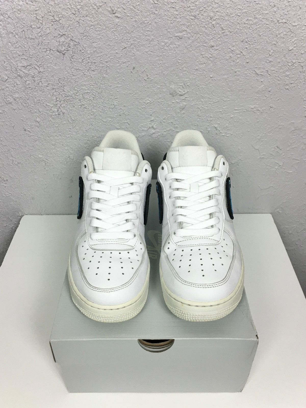 Nike shoes NIKE Air Force 1 ’07 Low sneakers vintage y2k drill Size US 9.5 / EU 42-43 - 7 Thumbnail