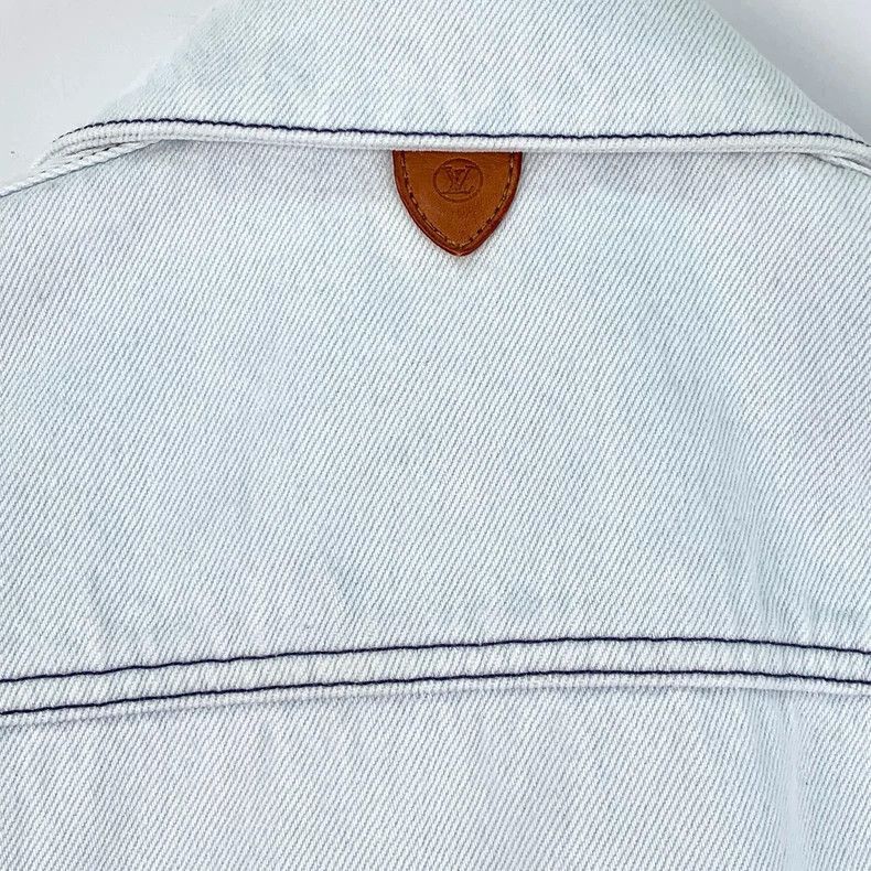 Louis Vuitton Louis Vuitton Light Blue Denim Jacket-2506 Size XS / US 0-2 / IT 36-38 - 5 Thumbnail
