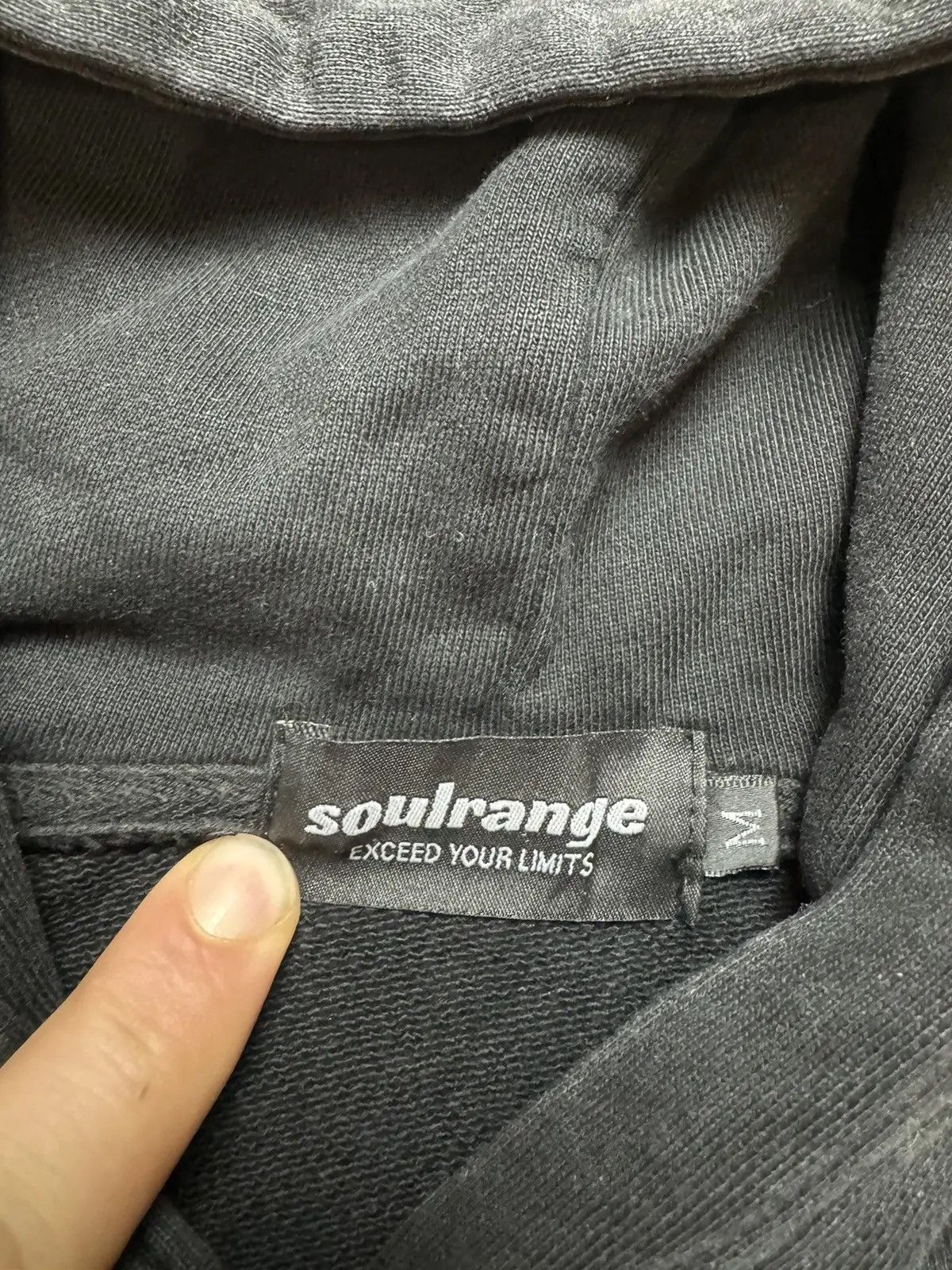 Japanese Brand × Vintage Y2K Soulrange Asemetrical Avantgarde Space Astronaut Hoodie Size US M / EU 48-50 / 2 - 5 Thumbnail