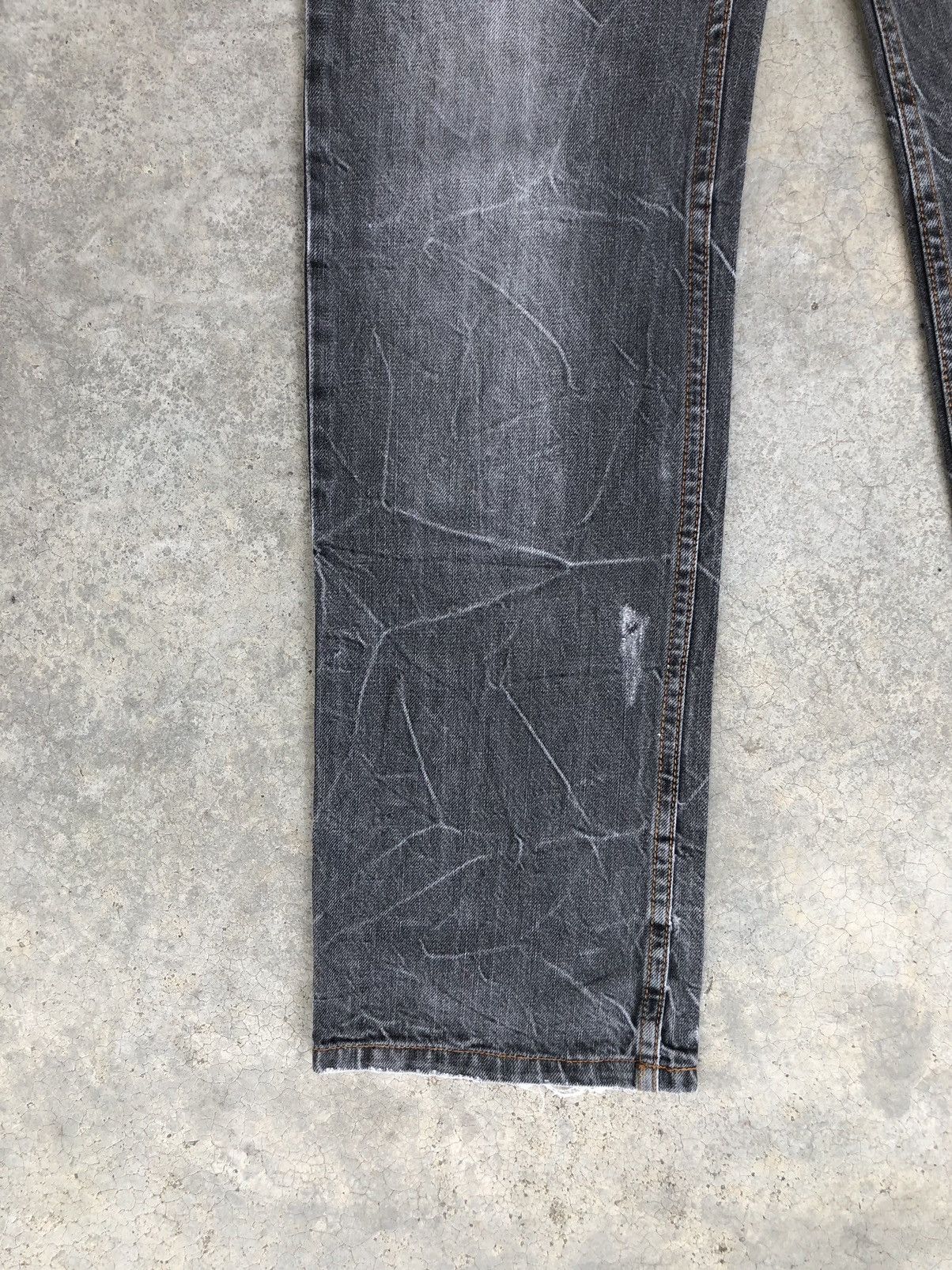 Hysteric Glamour Japanese Nylaus Flared Jeans Distressed Jeans Size US 31 - 6 Thumbnail