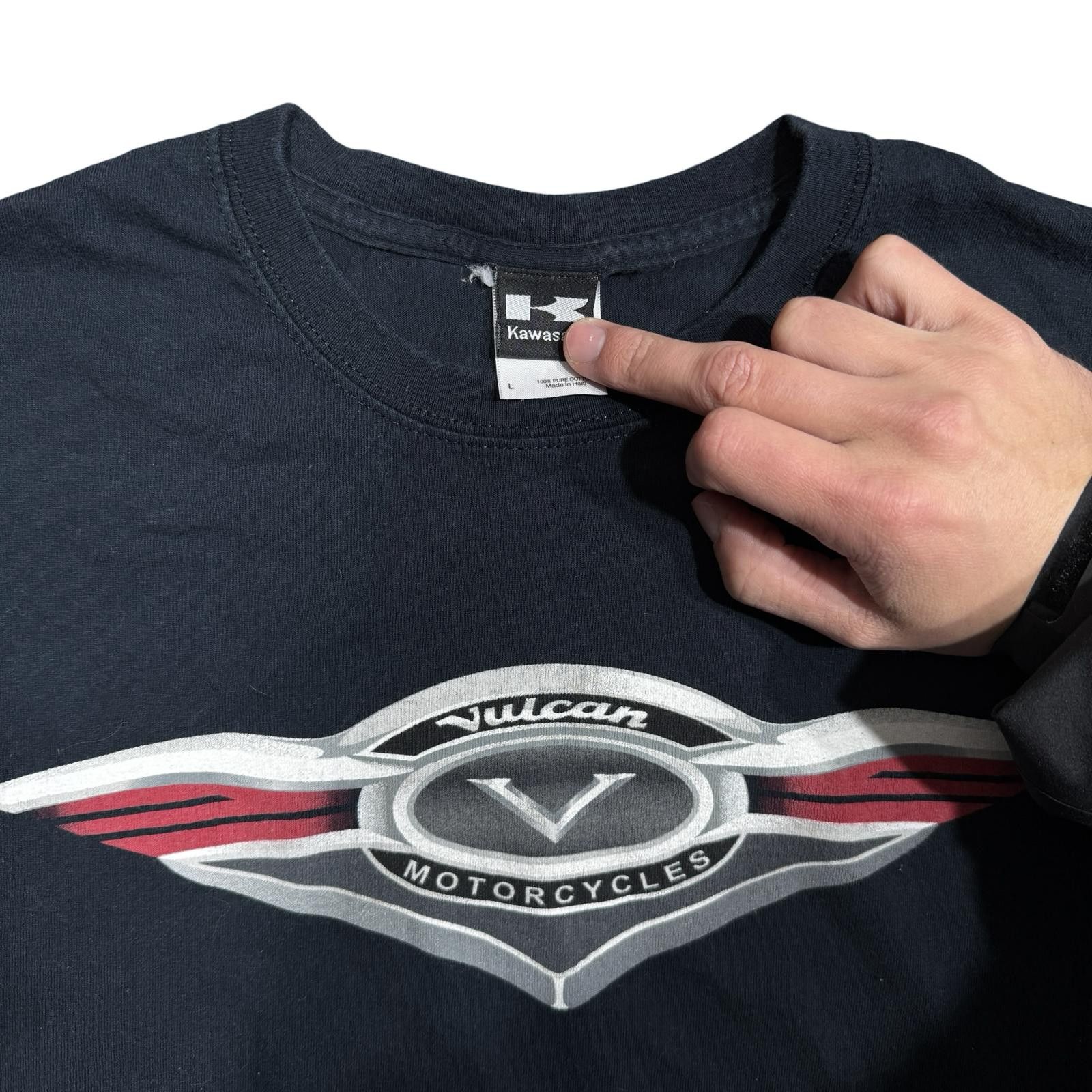 Other Kawasaki Vulcan Motorcycles Y2K Graphic Tee Size US L / EU 52-54 / 3 - 2 Thumbnail