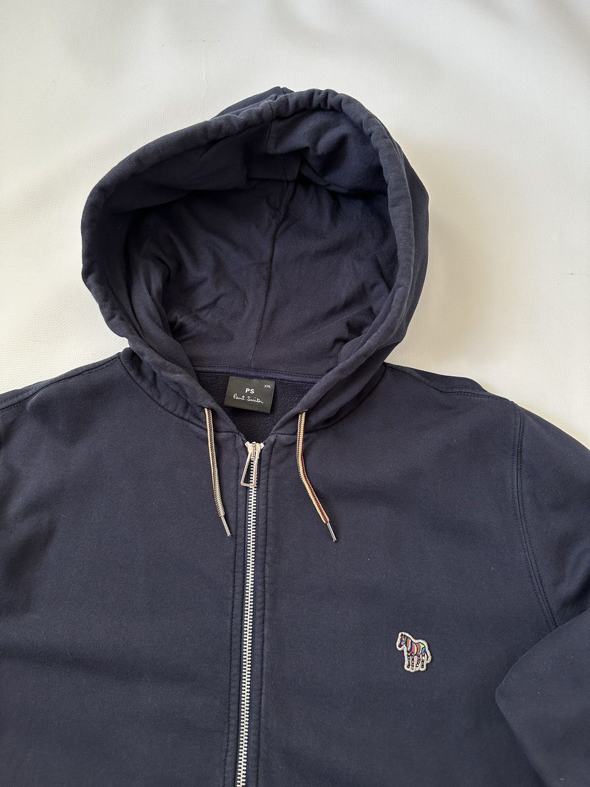 Paul Smith Paul Smith Zebra Logo Zip Hoodie Size US XL / EU 56 / 4 - 5 Thumbnail
