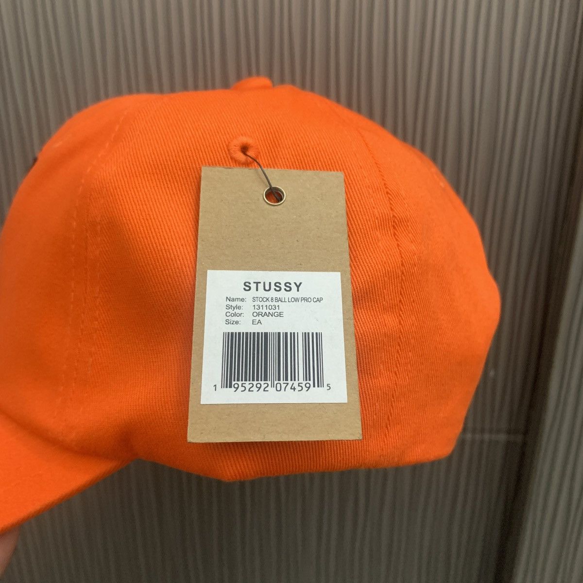 Stussy Stussy cap hat orange Size ONE SIZE - 3 Thumbnail
