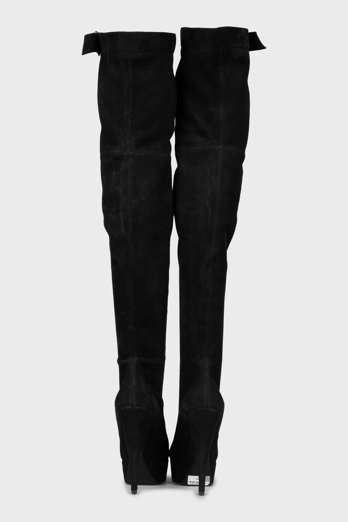 Yves Saint Laurent Yves Saint Laurent Over The Knee Boots Size US 9.5 / IT 39.5 - 4 Thumbnail