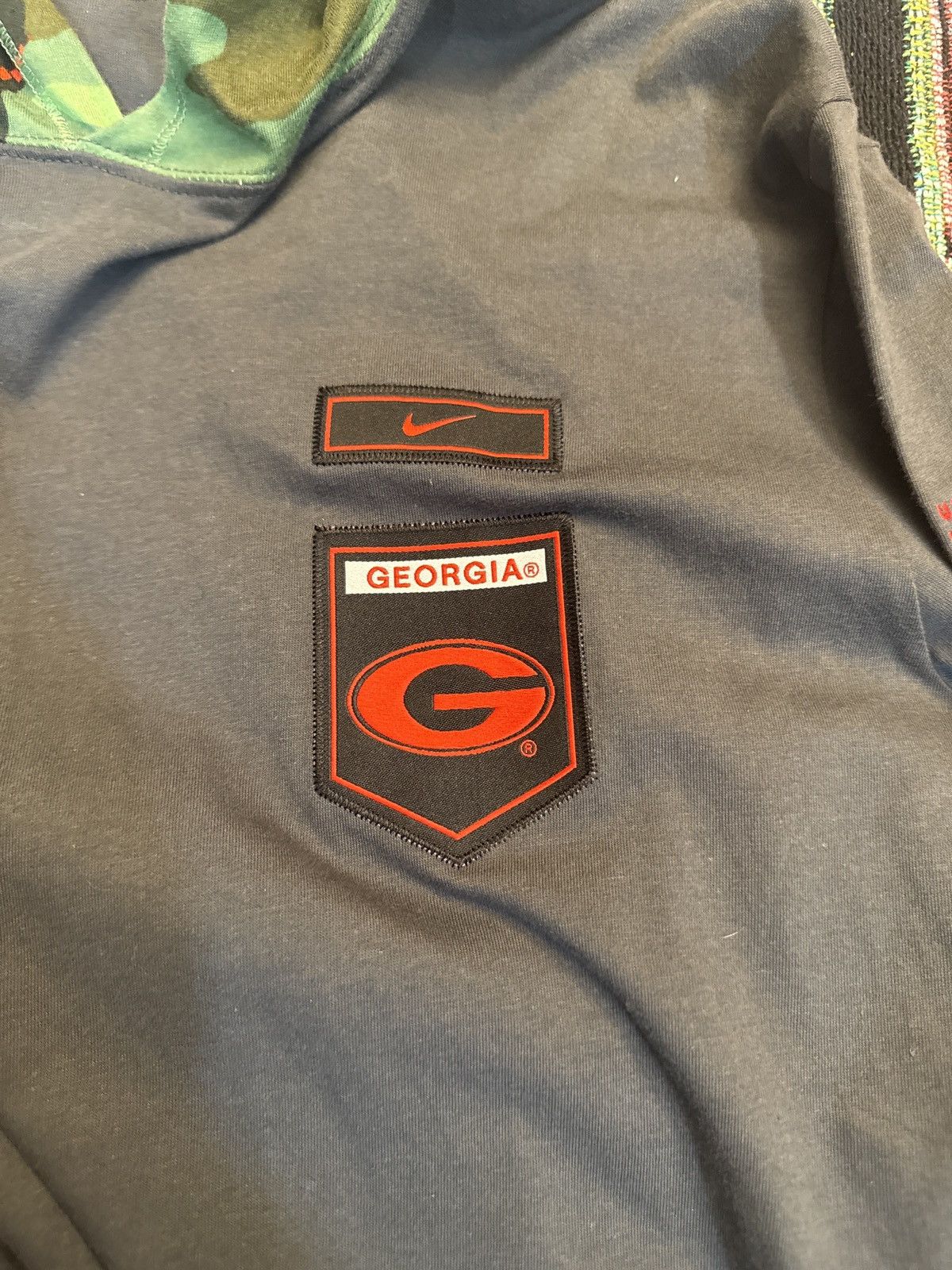 Nike NIKE UGA thin hooded shirt *NEW* Size US L / EU 52-54 / 3 - 3 Thumbnail