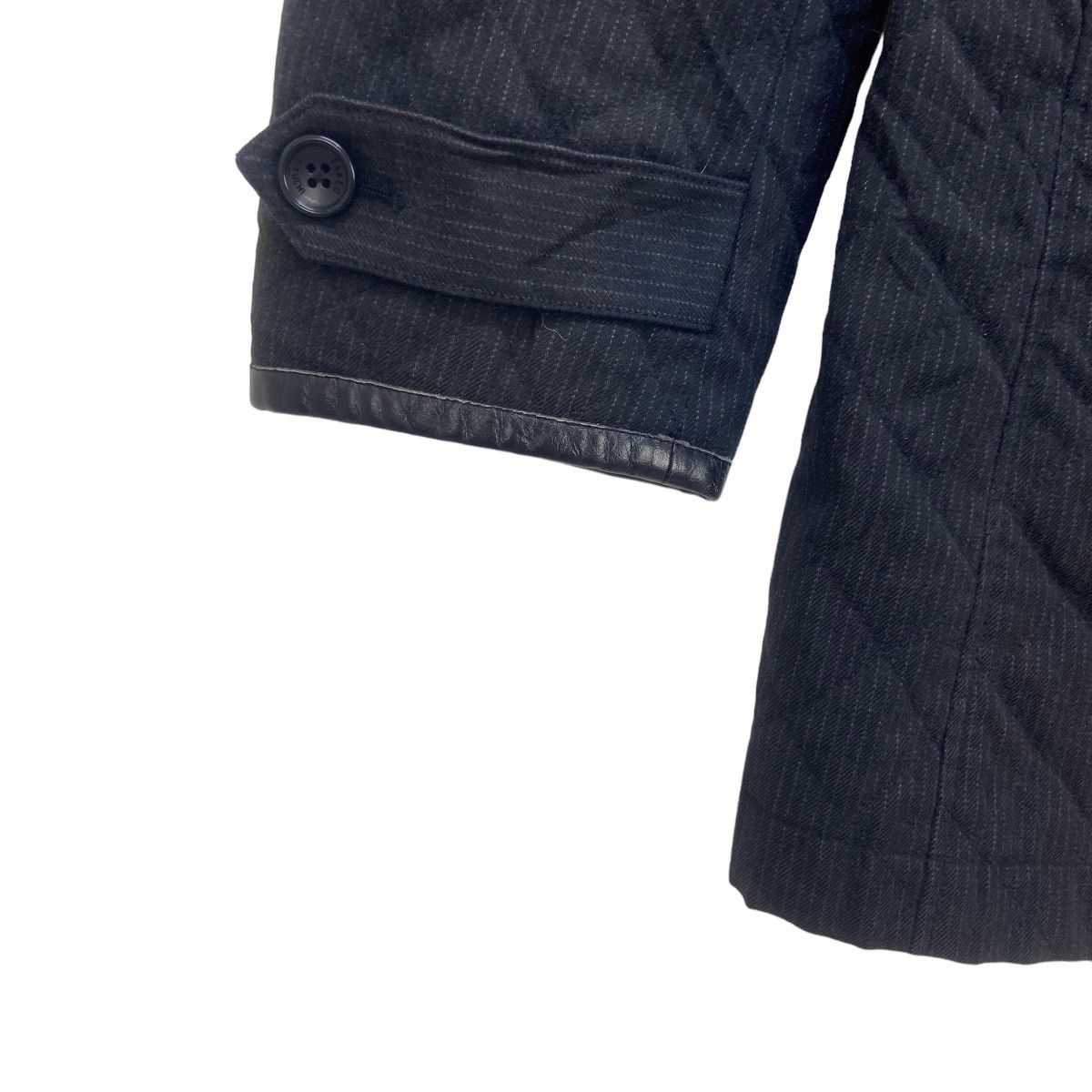Japanese Brand × Takeo Kikuchi Japanese Brand Takeo Kikuchi Leather Trimmed Quilted Jacket Size US S / EU 44-46 / 1 - 10 Thumbnail