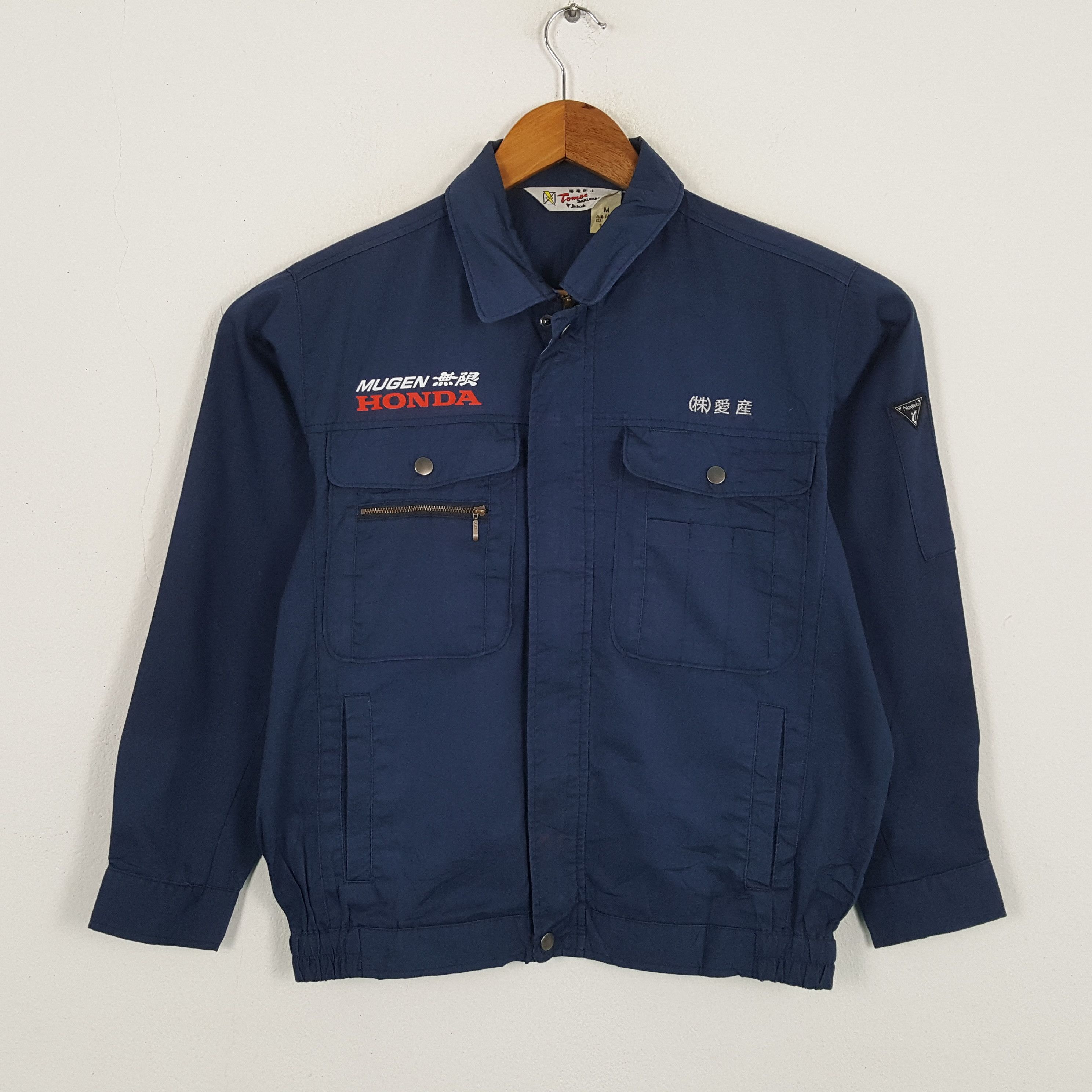 Honda × Vintage Vintage MUGEN HONDA Japanese Racing Team Custom Jacket Size US L / EU 52-54 / 3 - 3 Thumbnail