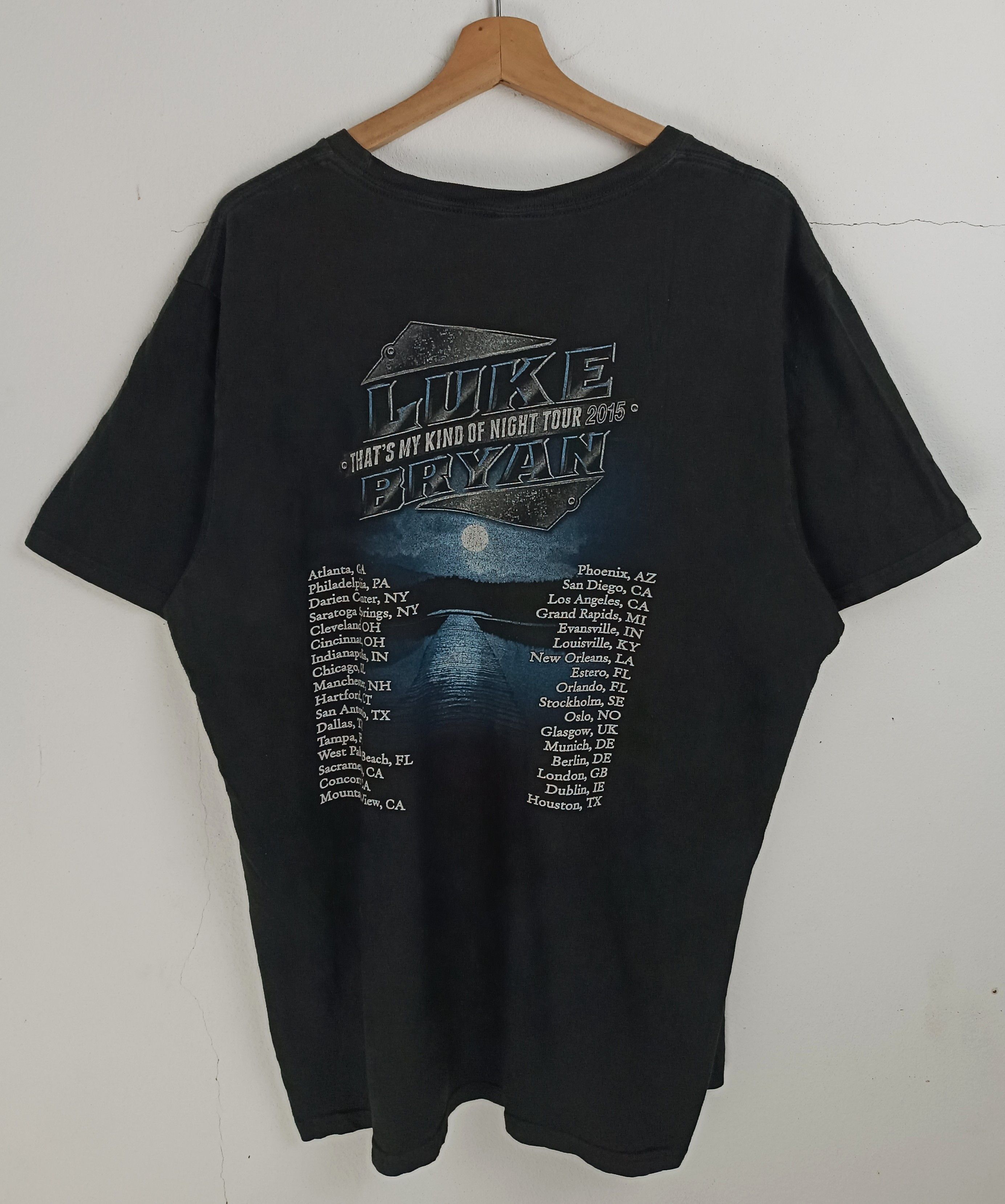 Vintage VINTAGE '15 LUKE BRYAN TOUR COUNTRY swifts shelton church Size US XL / EU 56 / 4 - 4 Thumbnail
