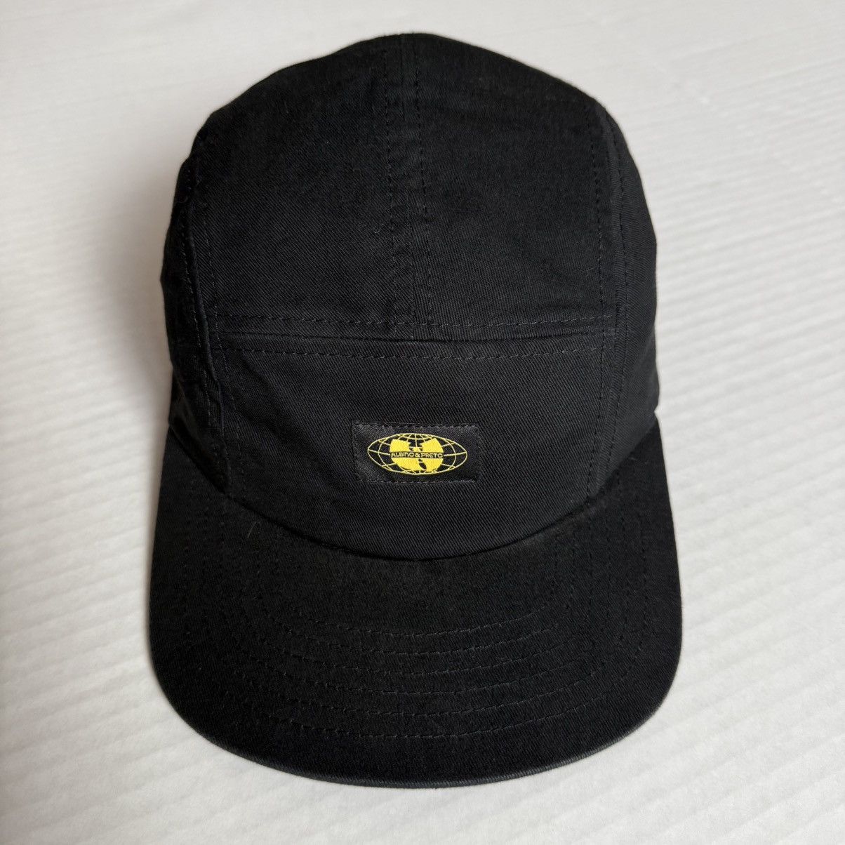 Wu-Tang Clan 🔴Wu-Tang 5 Panel Hat Albino & Preto Rare Black Yellow Rza Size ONE SIZE - 10 Thumbnail