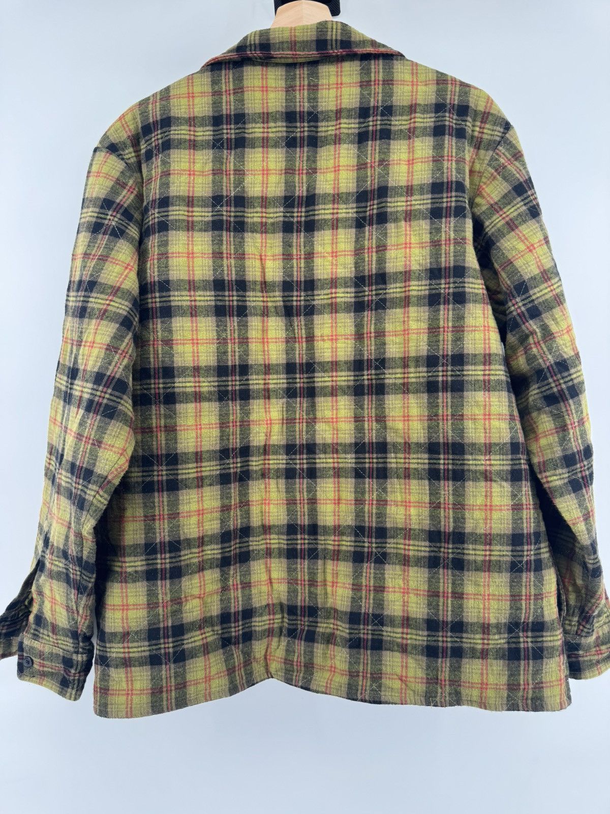 Supreme Supreme Quilted Plaid Flannel Shirt size medium Size US M / EU 48-50 / 2 - 4 Thumbnail