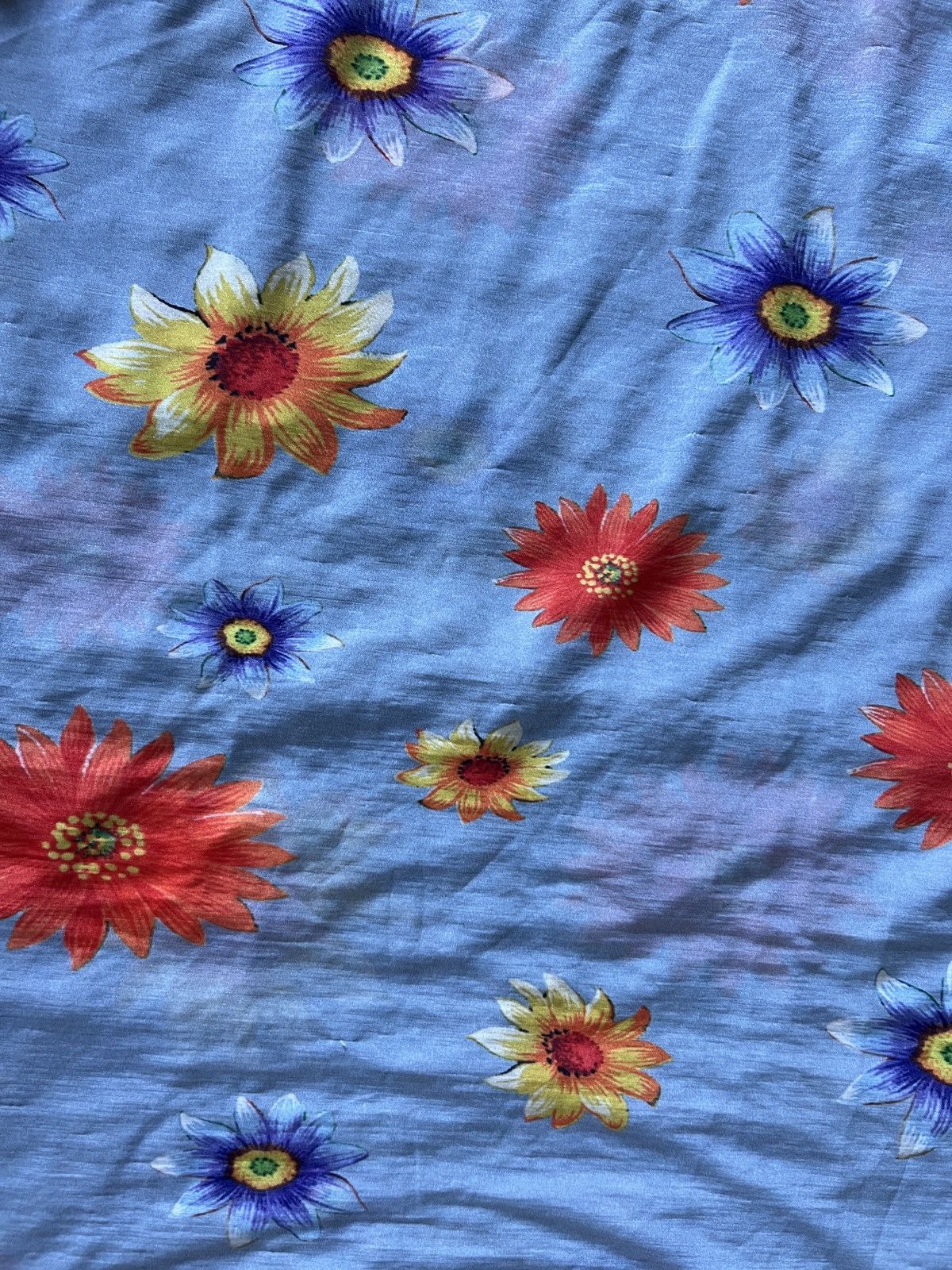 Yohji Yamamoto Yohji Yamamoto Pour Homme SS02 Floral Short Sleeve Shirt Size US M / EU 48-50 / 2 - 3 Thumbnail