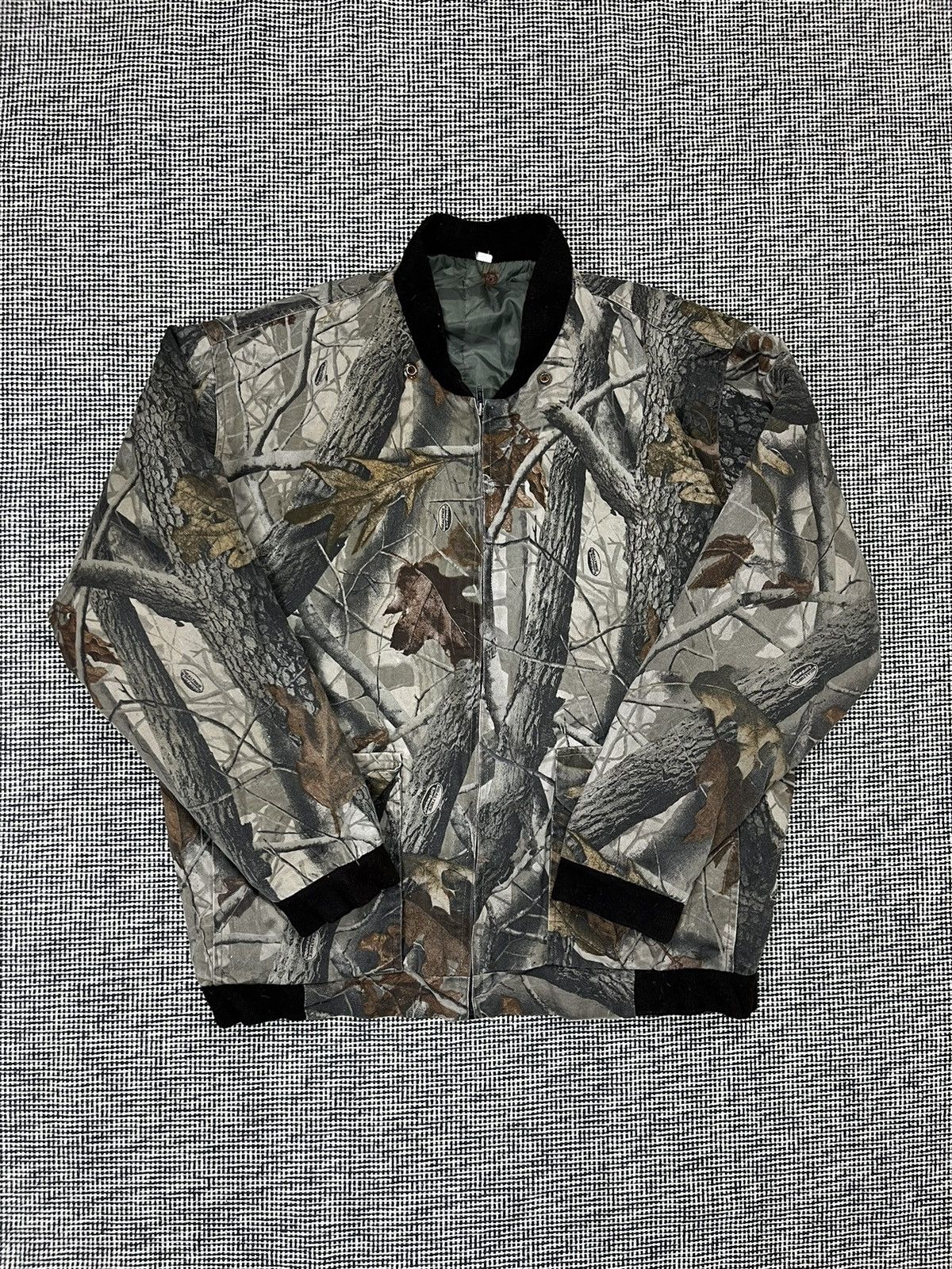 Realtree × Vintage Realtree oversized camo bomber jacket y2k worker Size US XXL / EU 58 / 5 - 2 Thumbnail