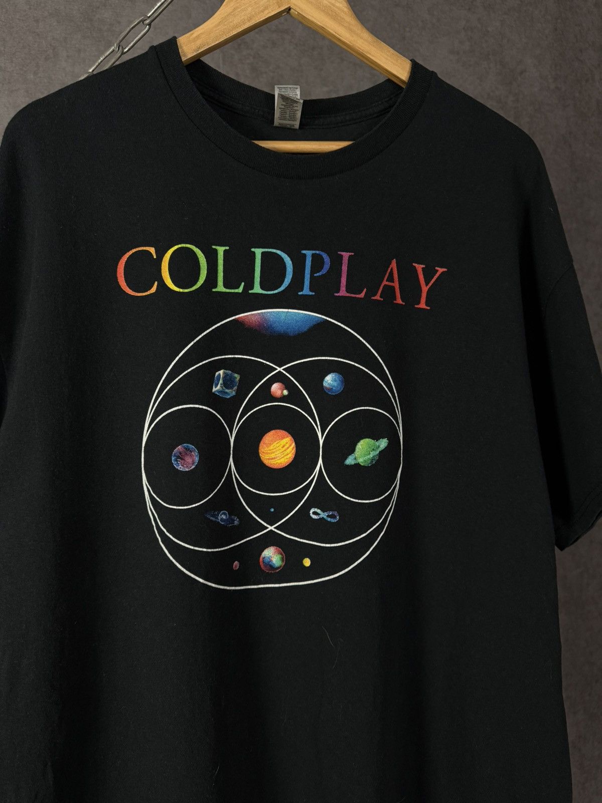 Band Tees Coldplay rock band tour tee Size US XL / EU 56 / 4 - 4 Thumbnail