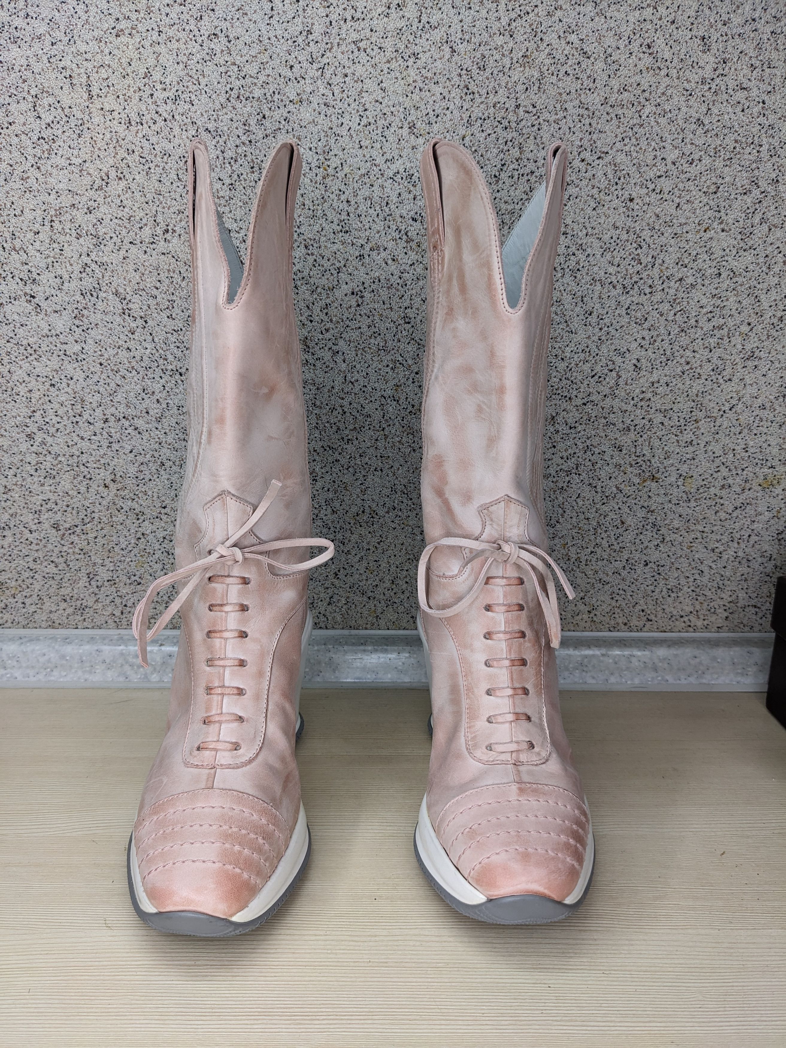 Hogan × Karl Lagerfeld Karl Lagerfeld x Hogan boots Size US 6 / IT 36 - 4 Thumbnail