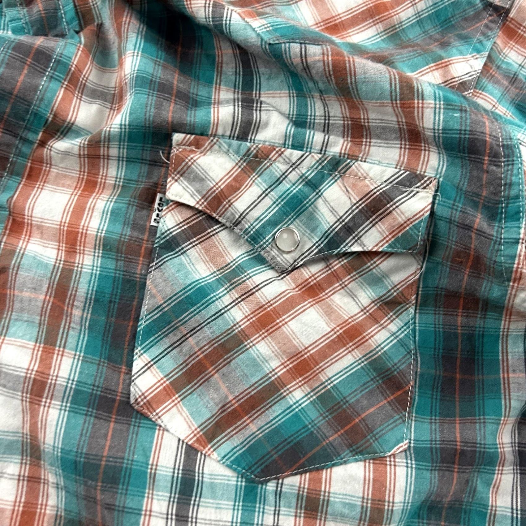 Levi's Levi's Short Sleeve Plaid Pearl Snap Button Front Shirt Mens XXL Red Blue Button-Up Casual Shirts Mens XXL Red Blue Plaid Snap Front Size US XXL / EU 58 / 5 - 3 Thumbnail